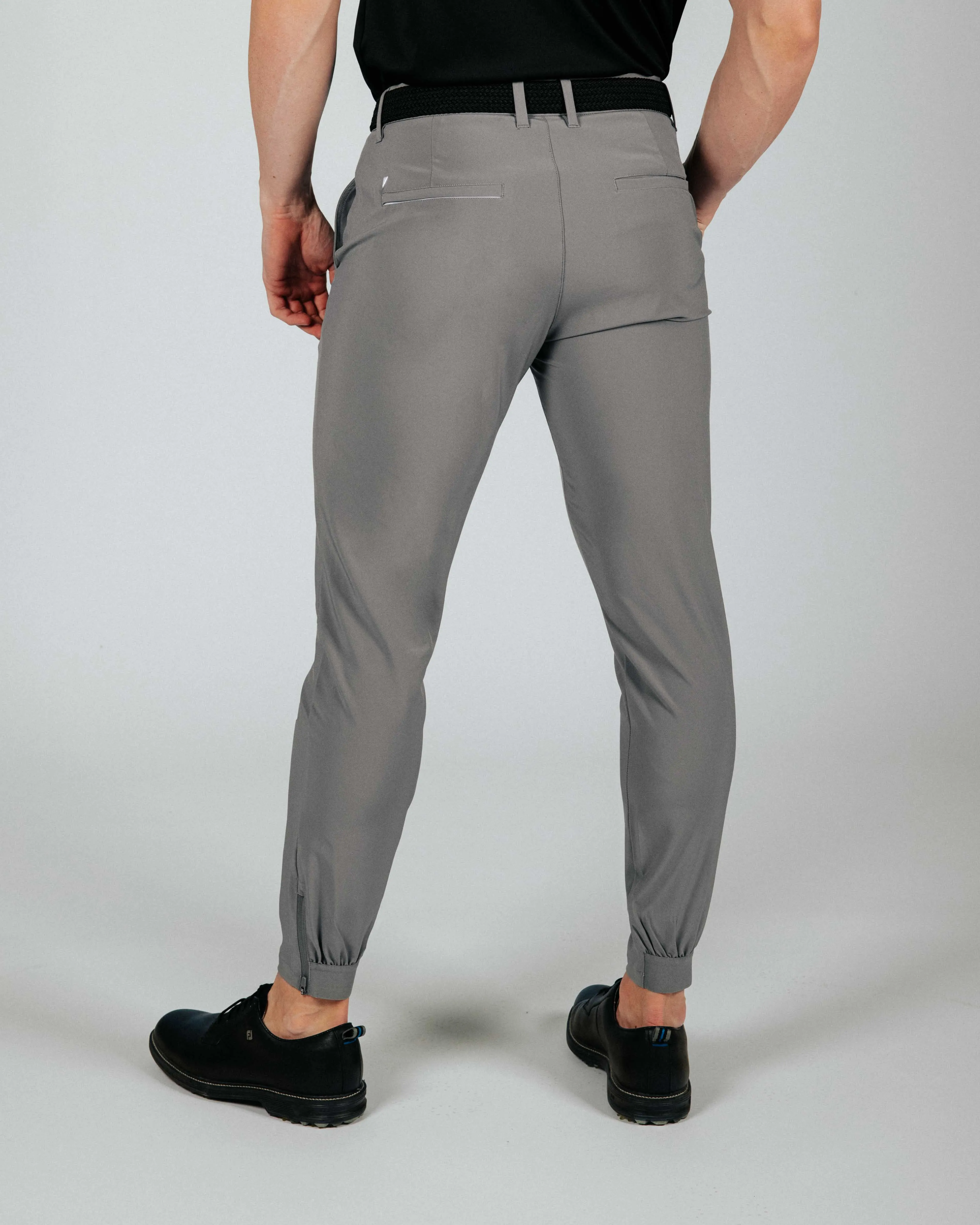 Men's Ash Gray Golf Jogger,Pants