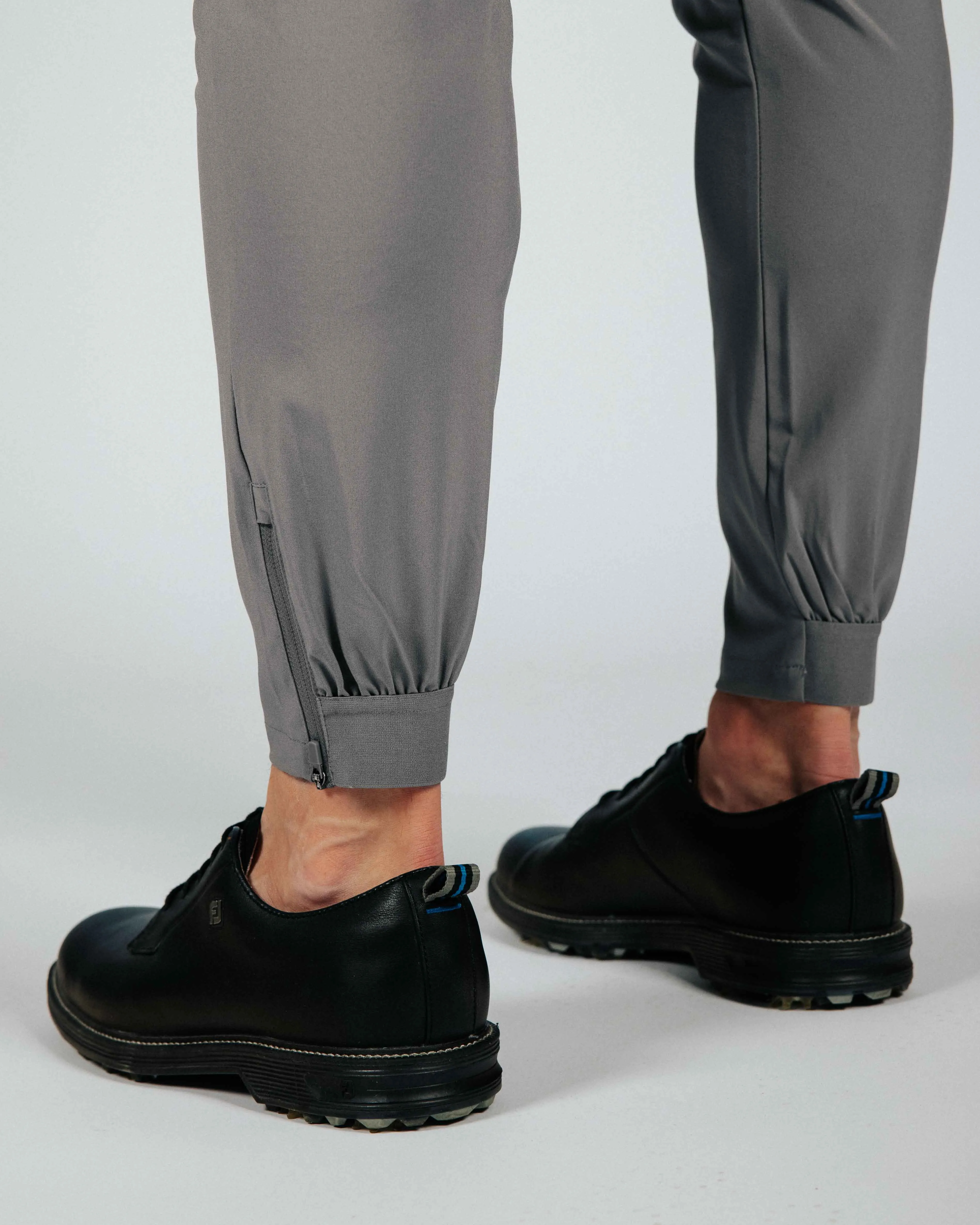 Men's Ash Gray Golf Jogger,Pants