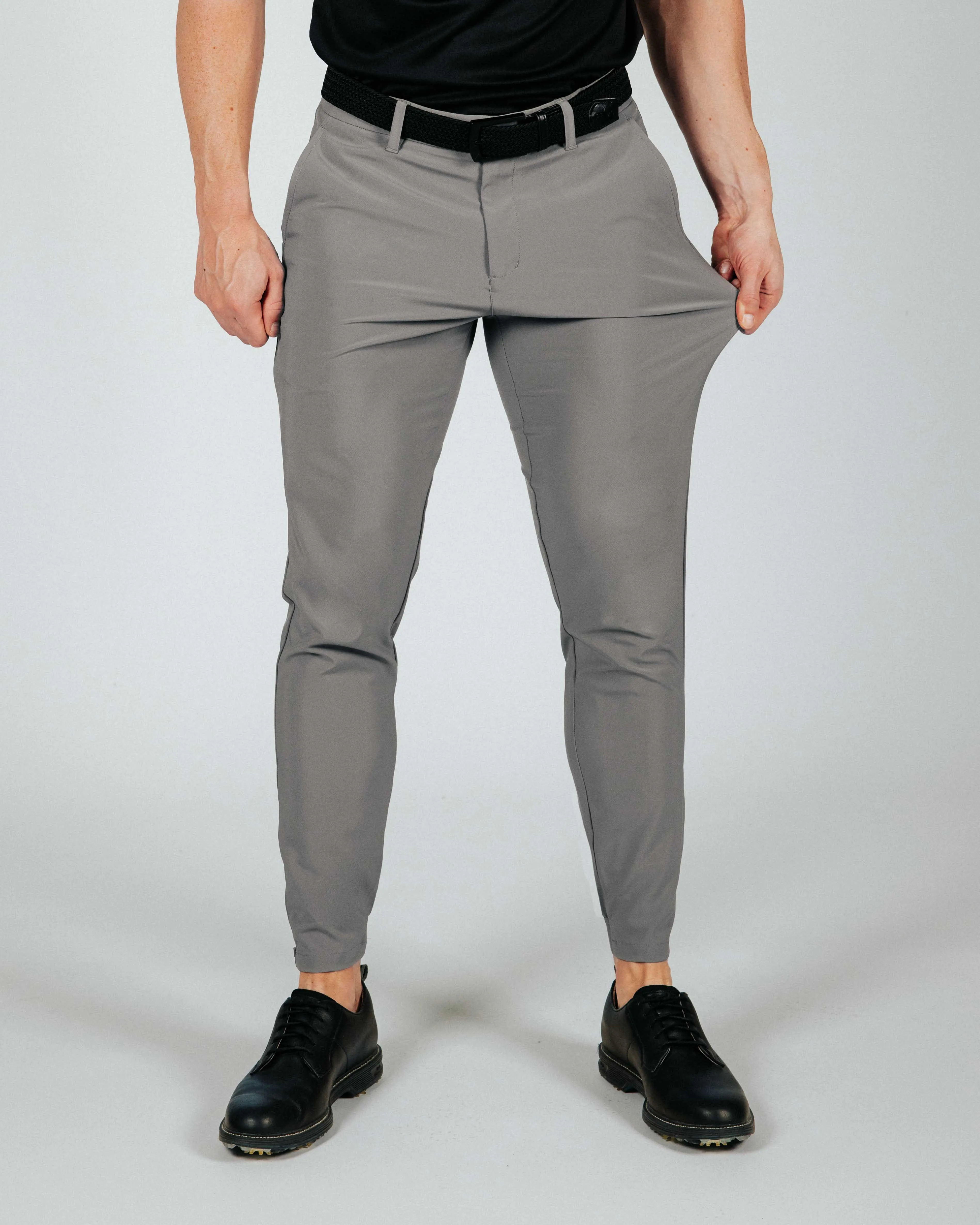Men's Ash Gray Golf Jogger,Pants