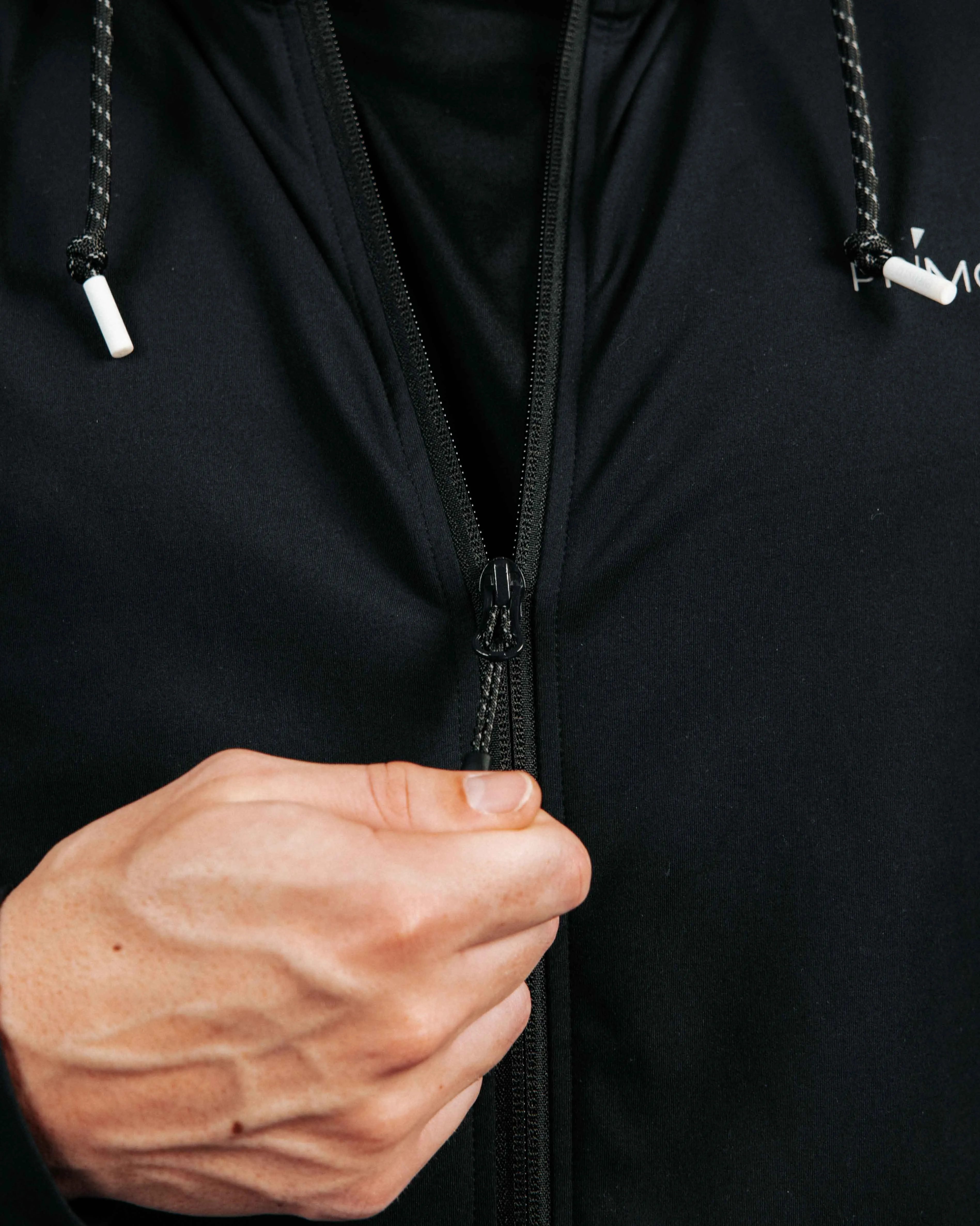 Men's Black Active Jacket,Men