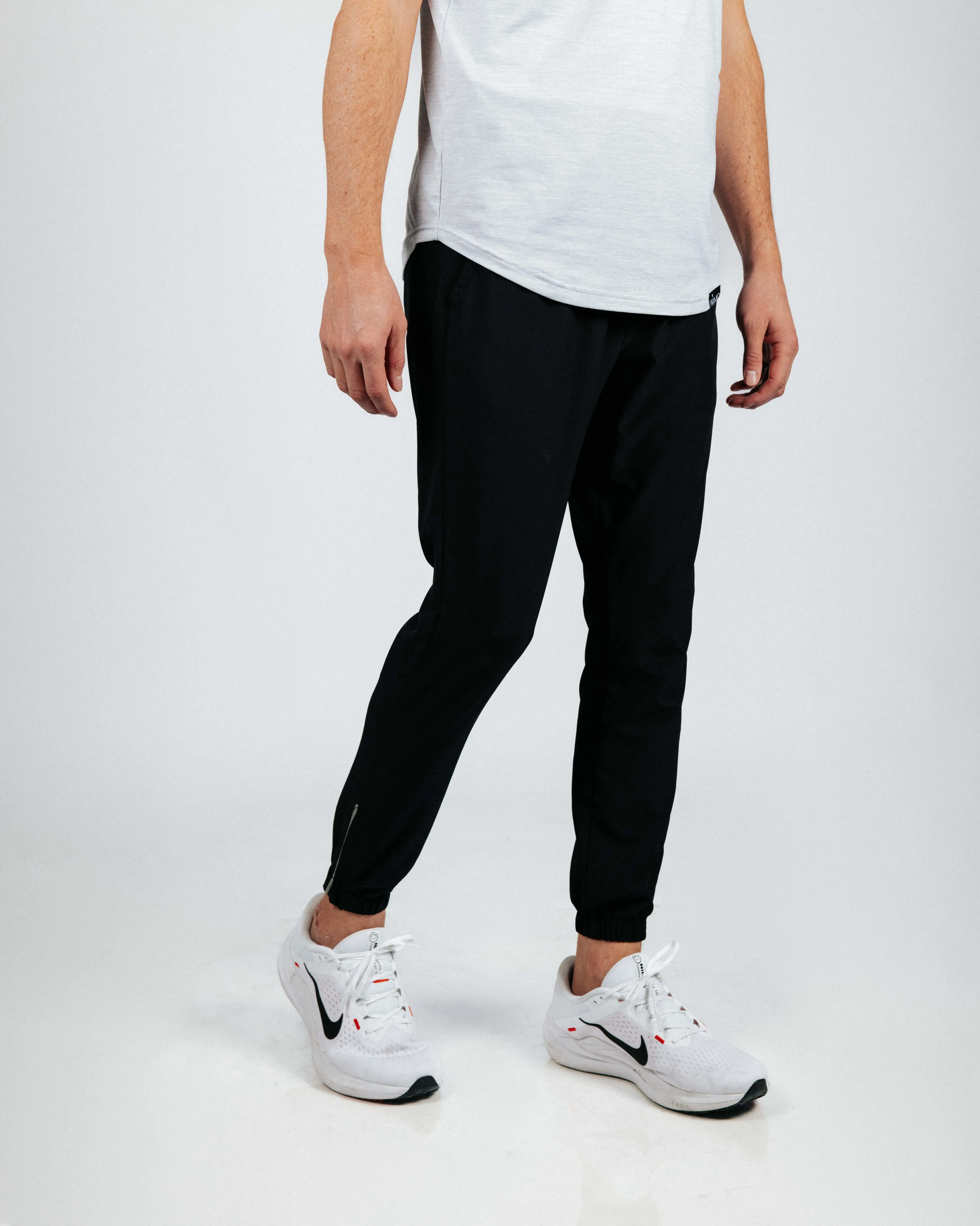 Men's Black Active Jogger,Pants