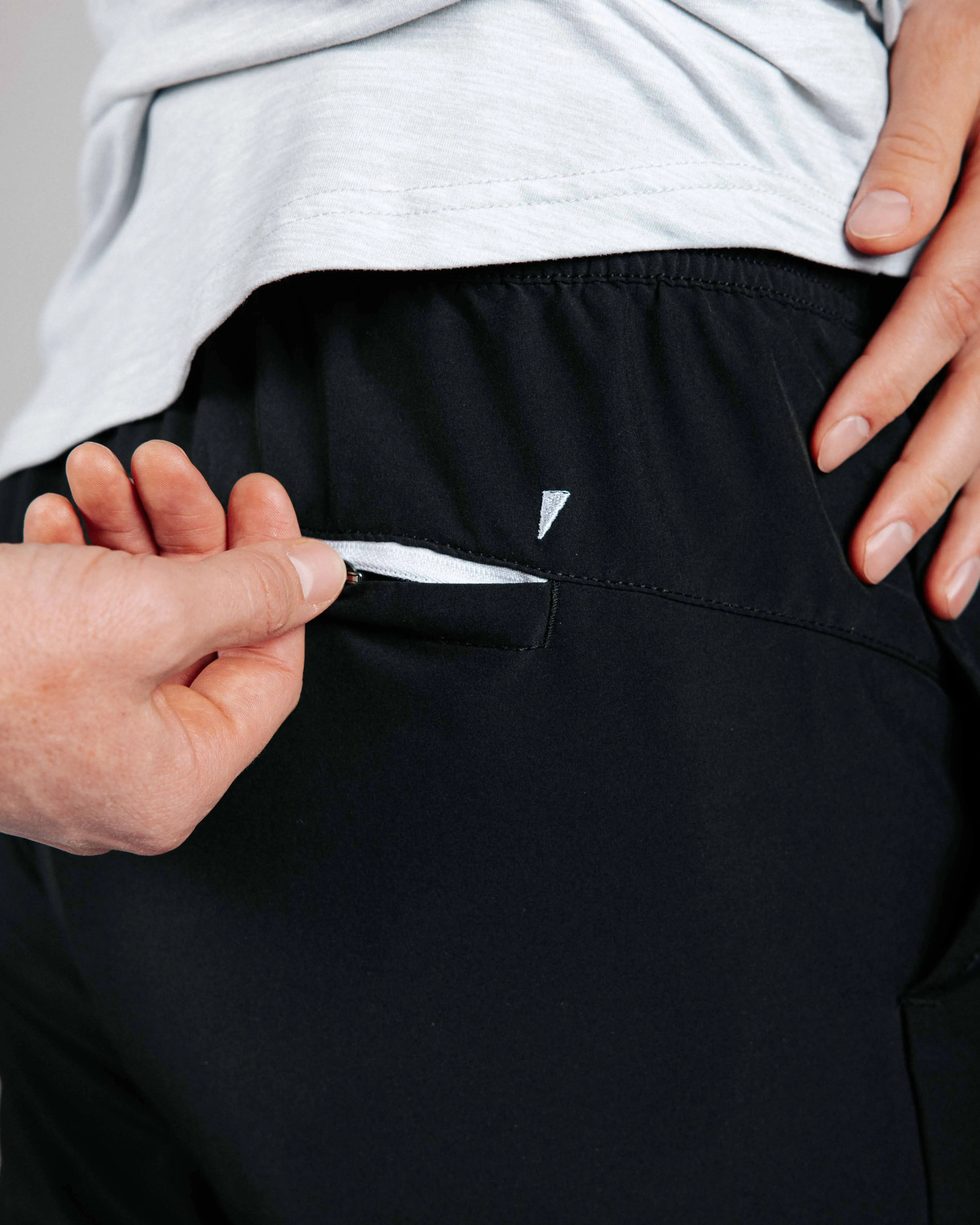Men's Black Active Jogger,Pants
