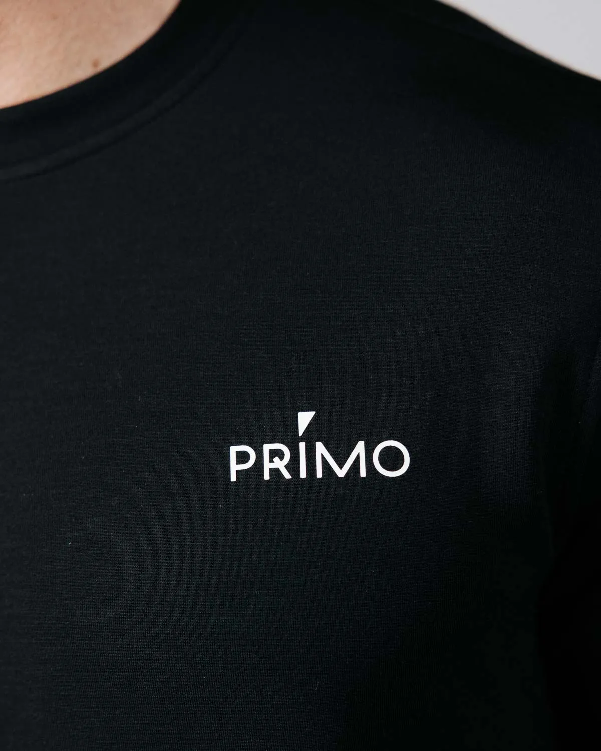 Men's Black Golf Crew Neck,Men