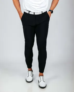 Men's Black Golf Jogger,Pants