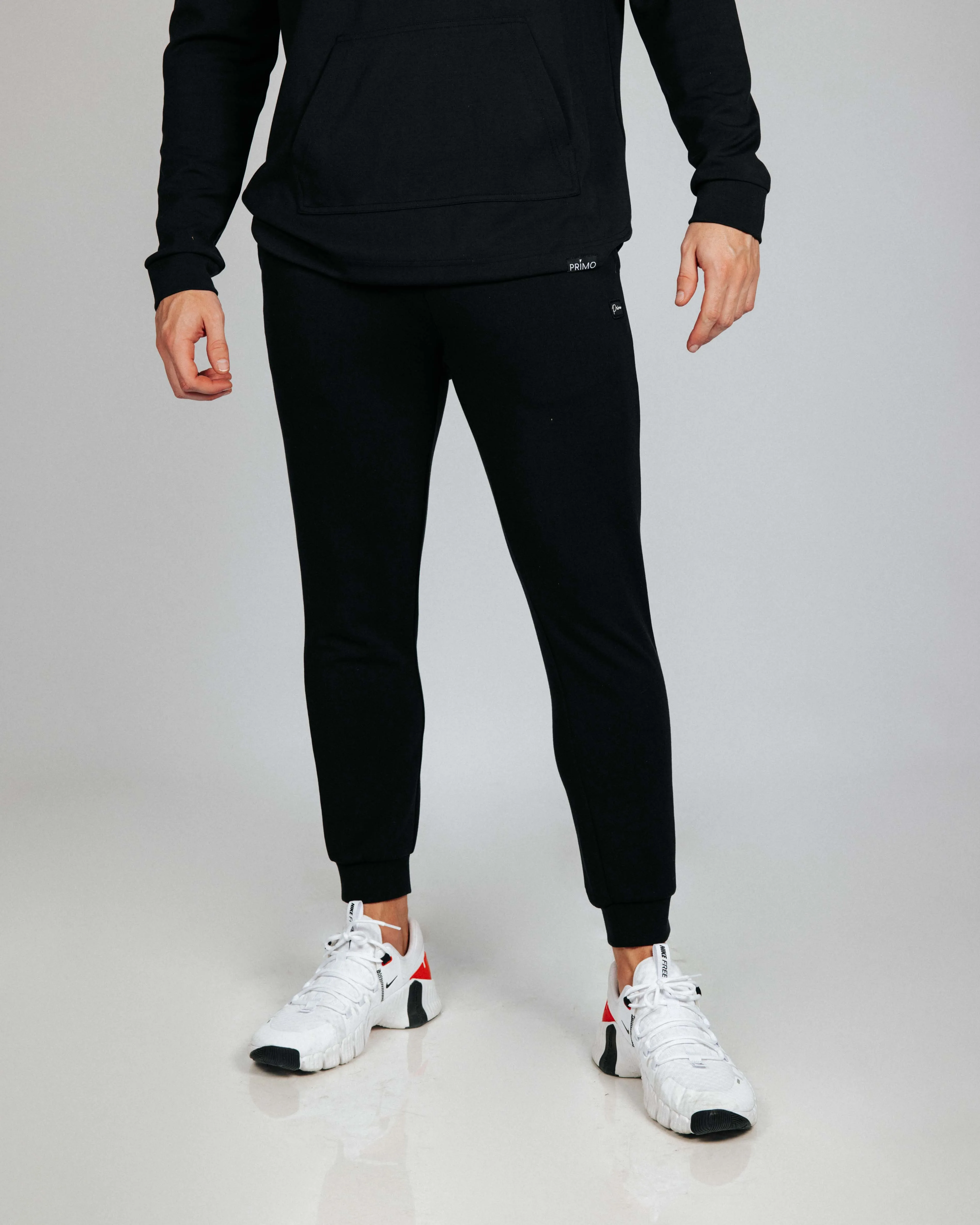 Men's Black Recovery Joggers,Pants