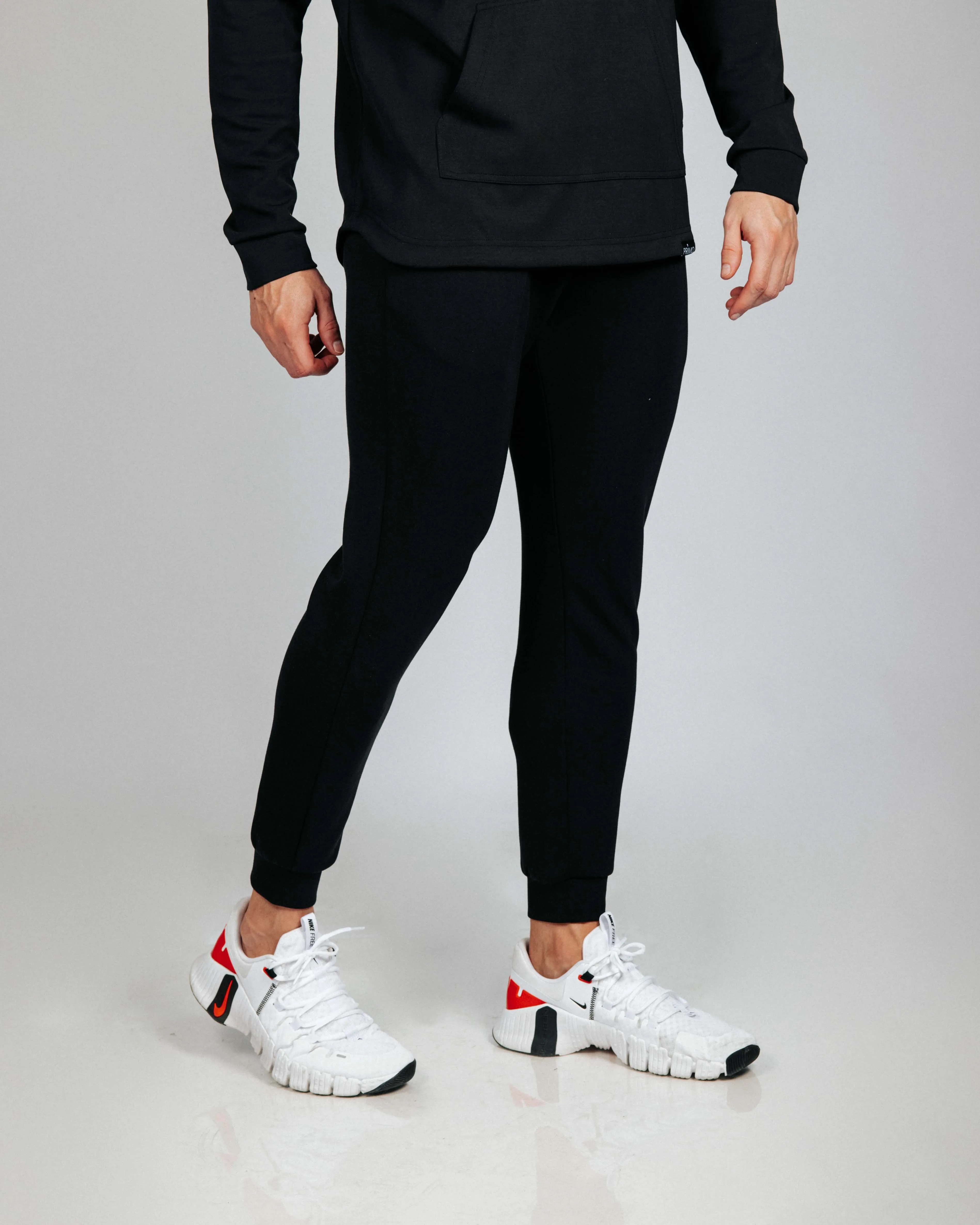 Men's Black Recovery Joggers,Pants