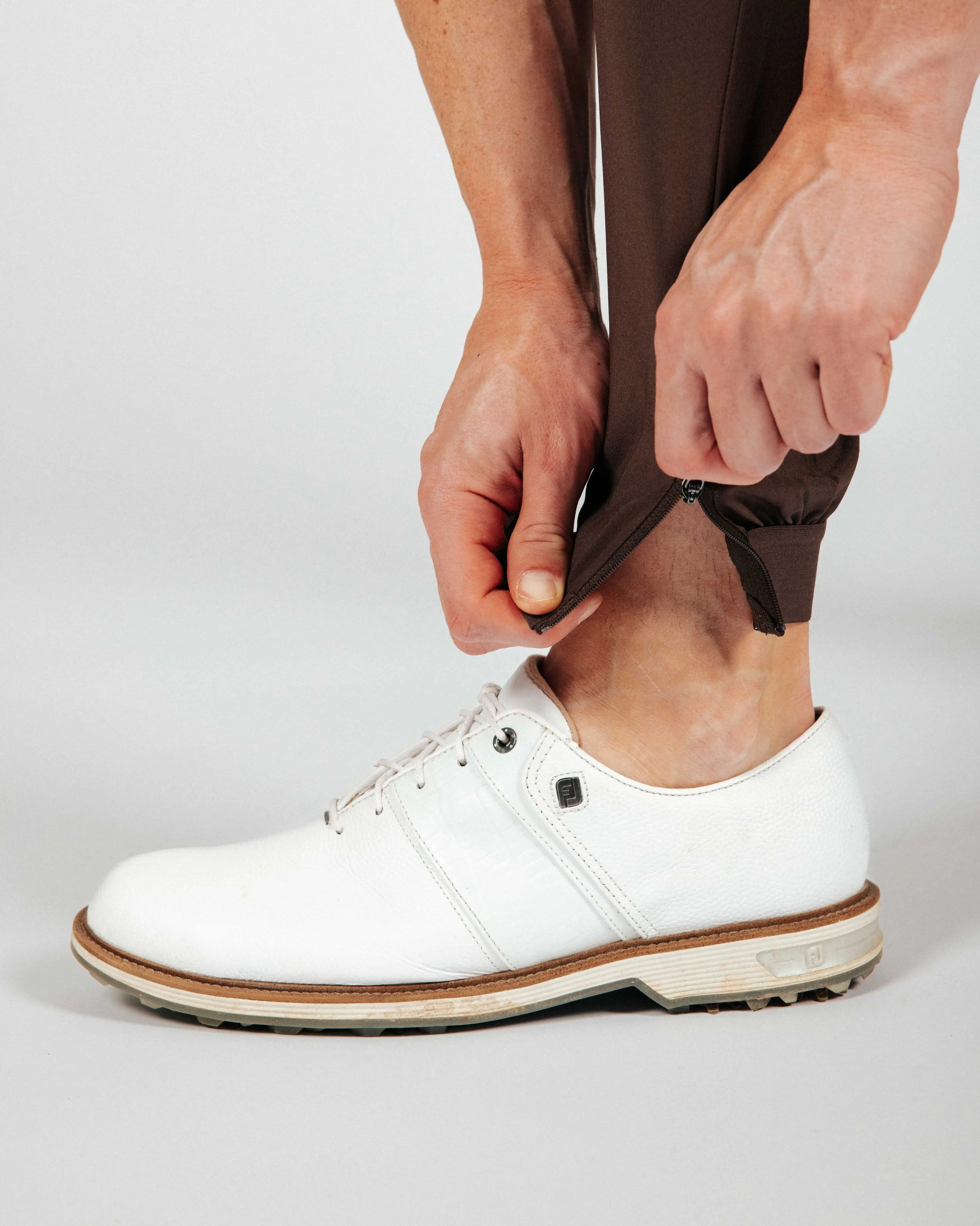 Men's Brown Golf Jogger,Pants