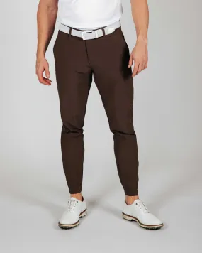 Men's Brown Golf Jogger,Pants