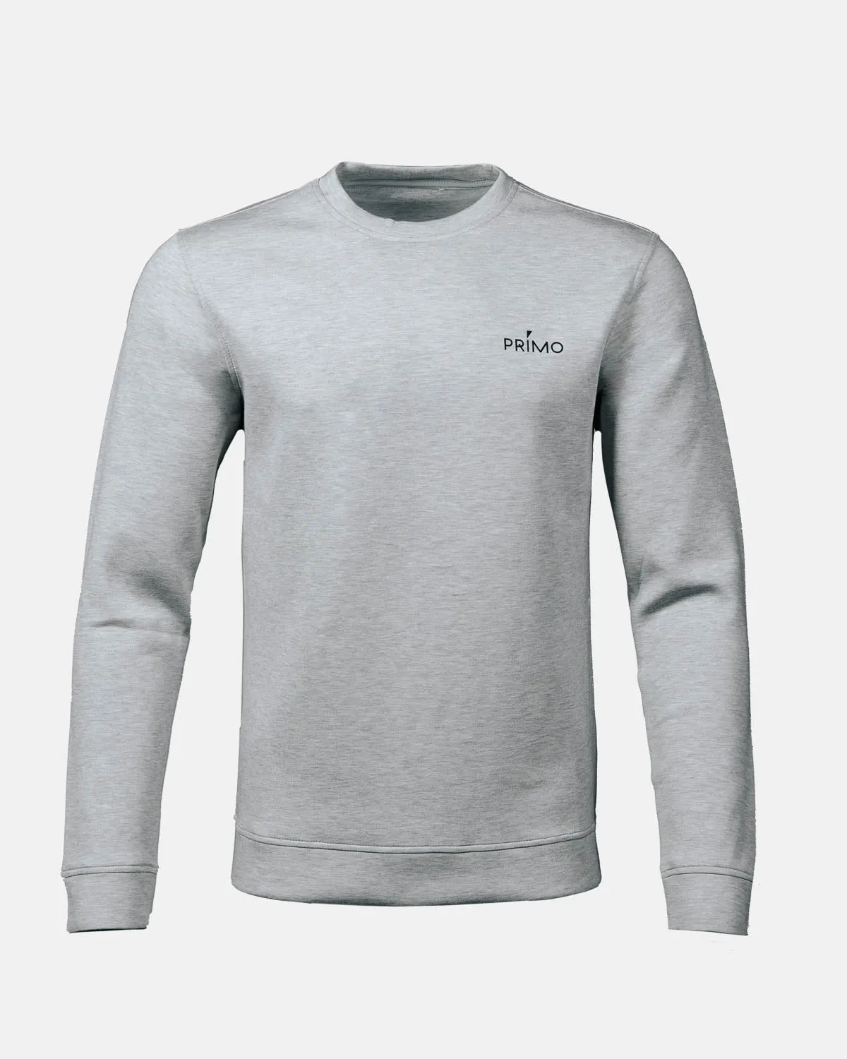 Men's Heather Gray Golf Crew Neck,Men