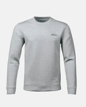 Men's Heather Gray Golf Crew Neck,Men