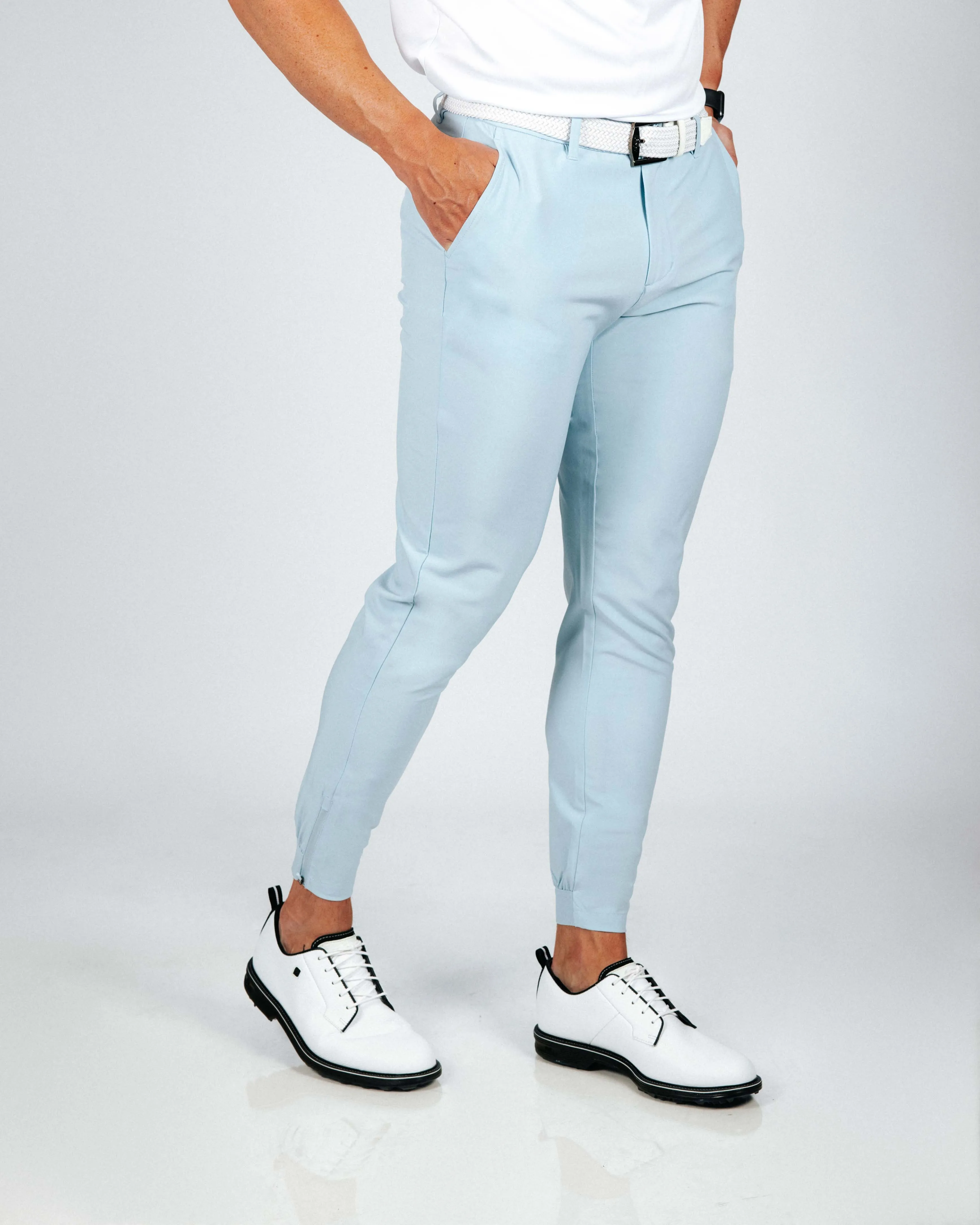 Men's Light Blue Golf Jogger,Pants