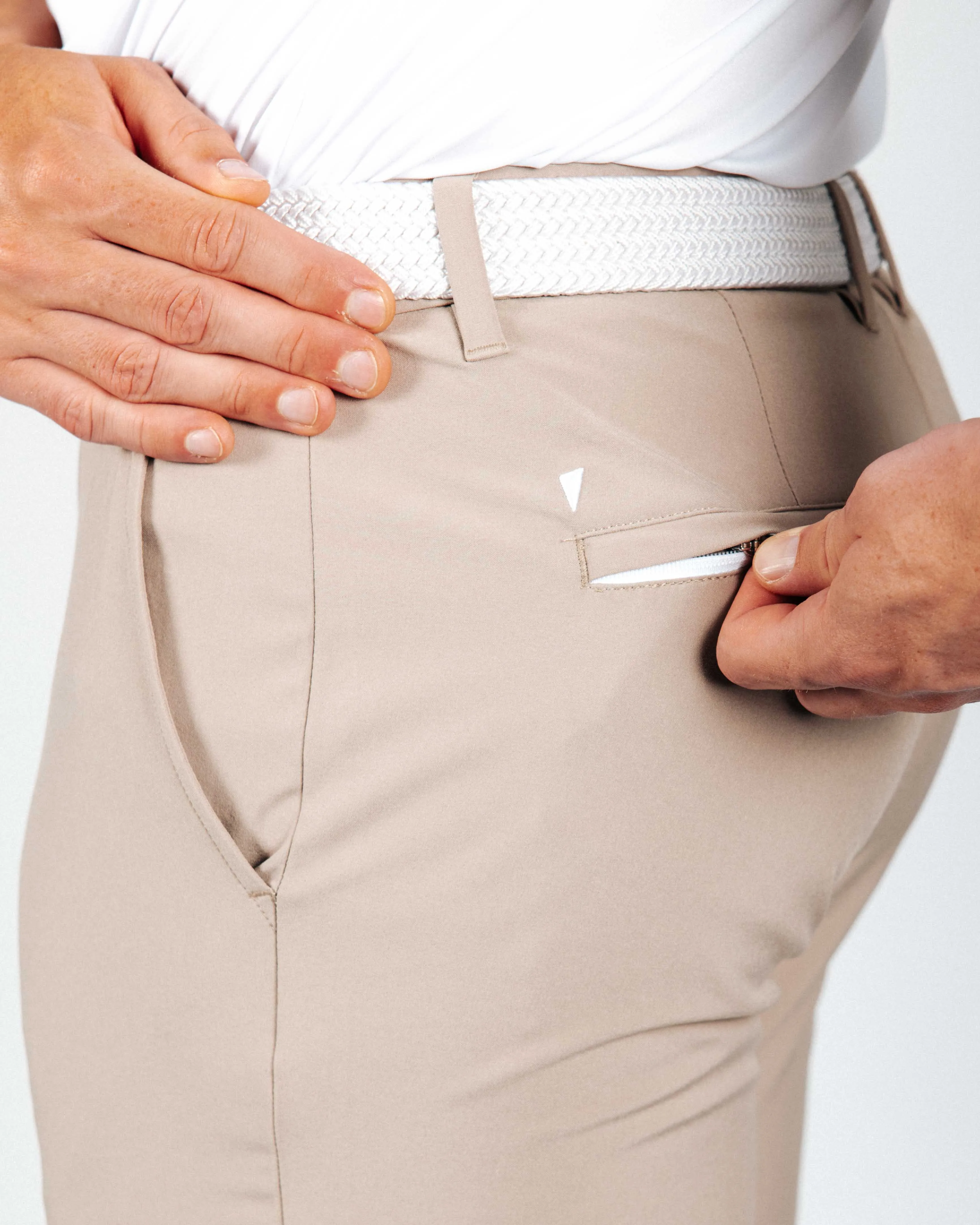 Men's Light Brown Golf Jogger,Pants