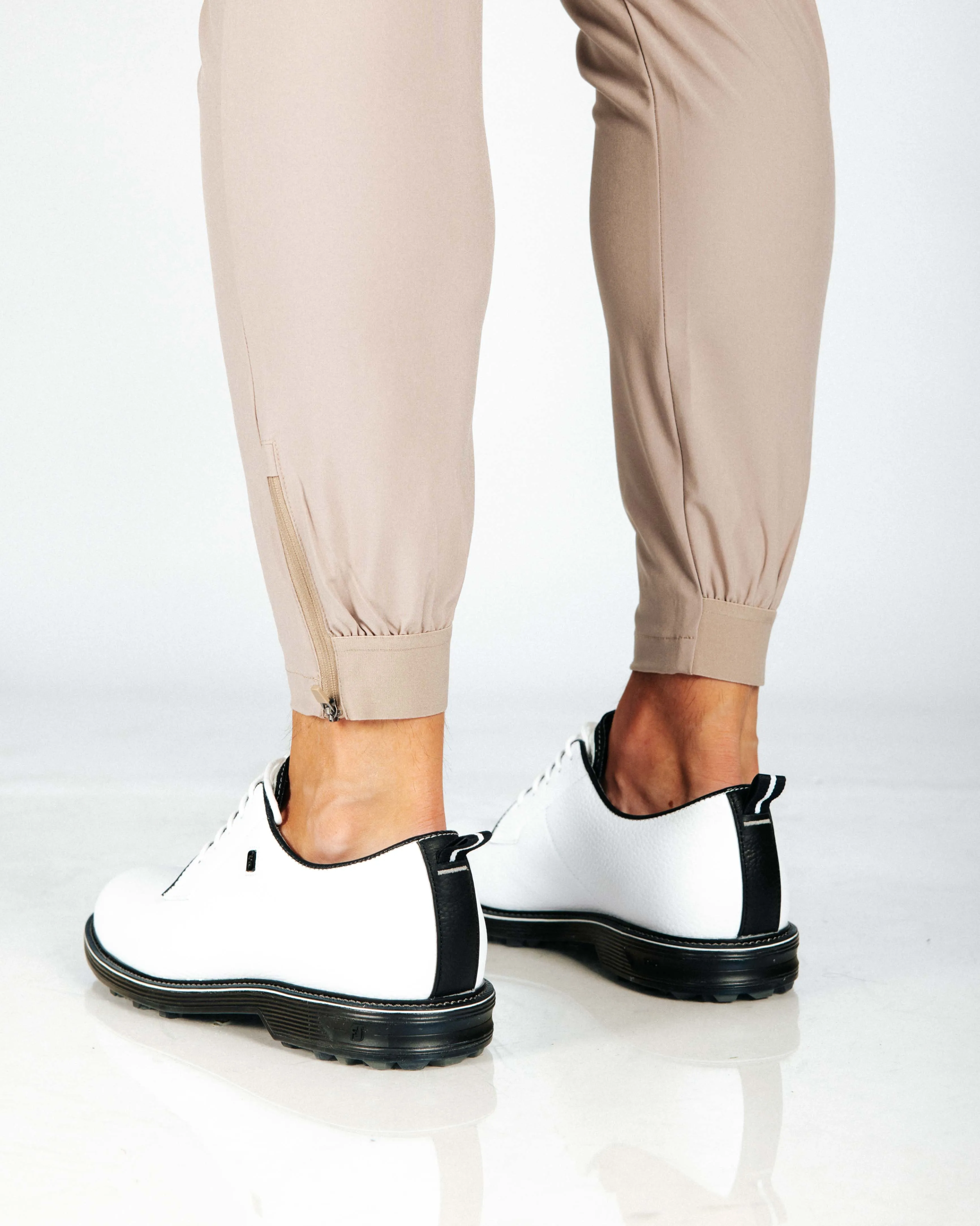 Men's Light Brown Golf Jogger,Pants