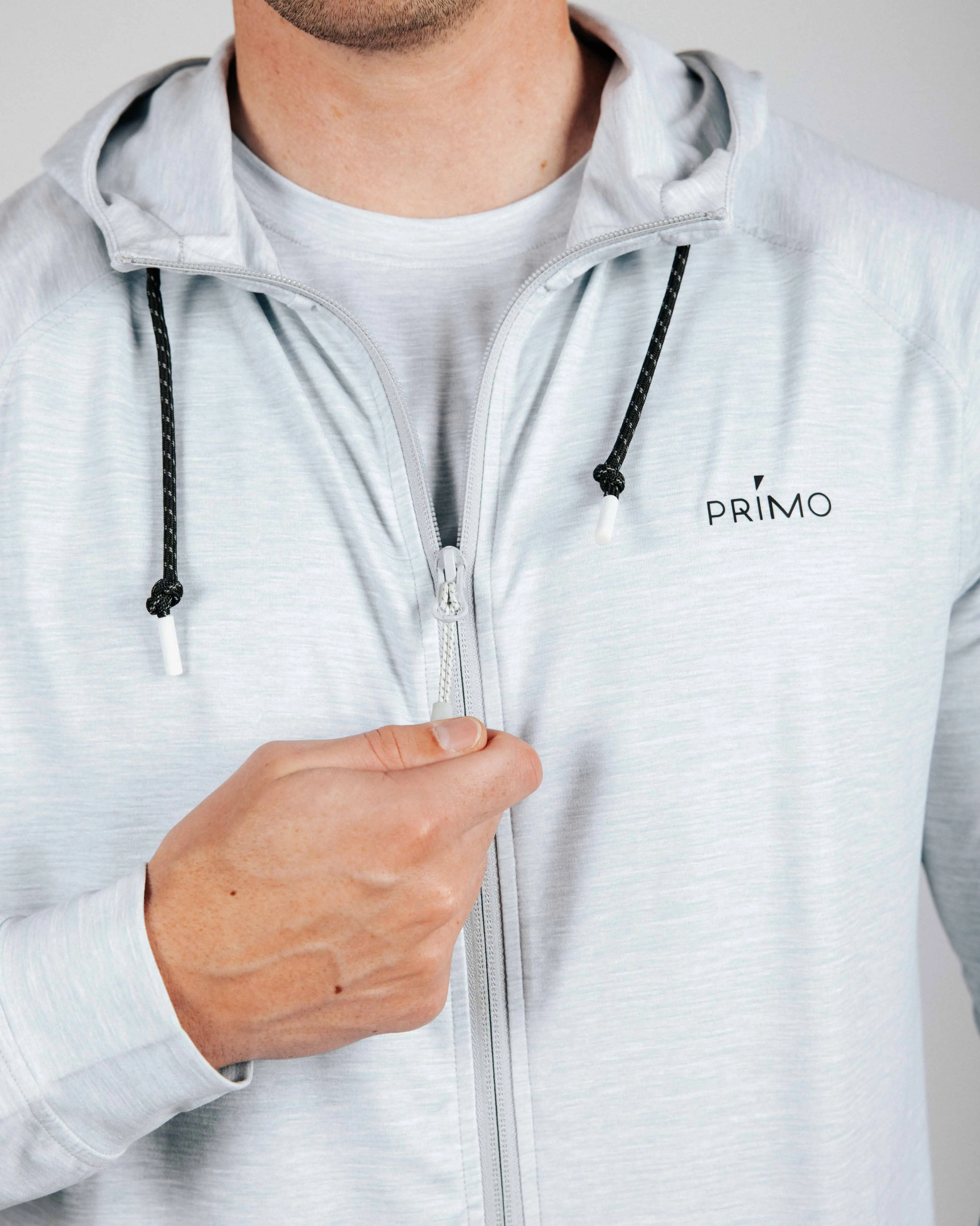 Men's Light Gray Active Jacket,Men