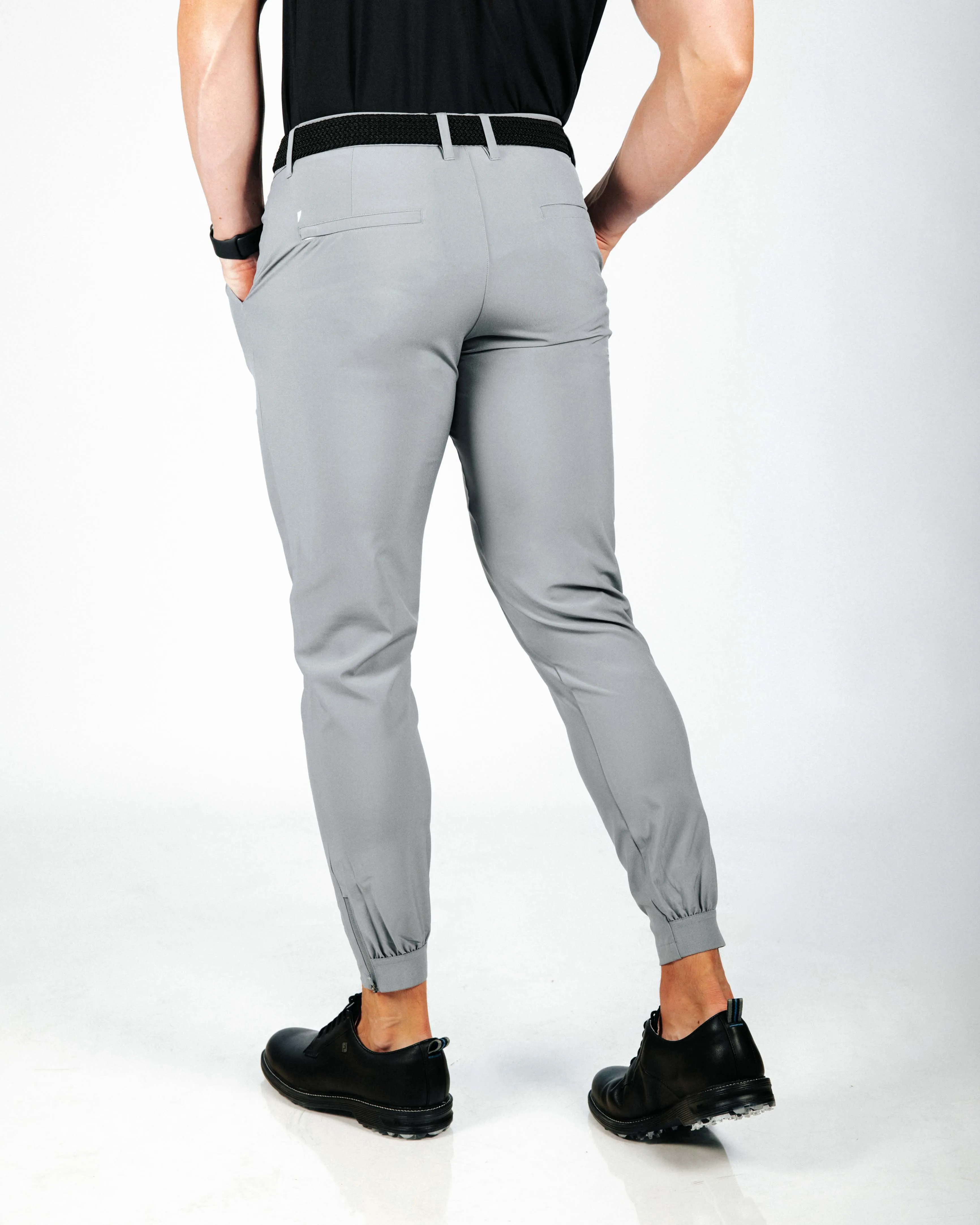 Men's Light Gray Golf Jogger,Pants
