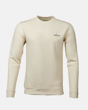 Men's Light Khaki Golf Crew Neck,Men
