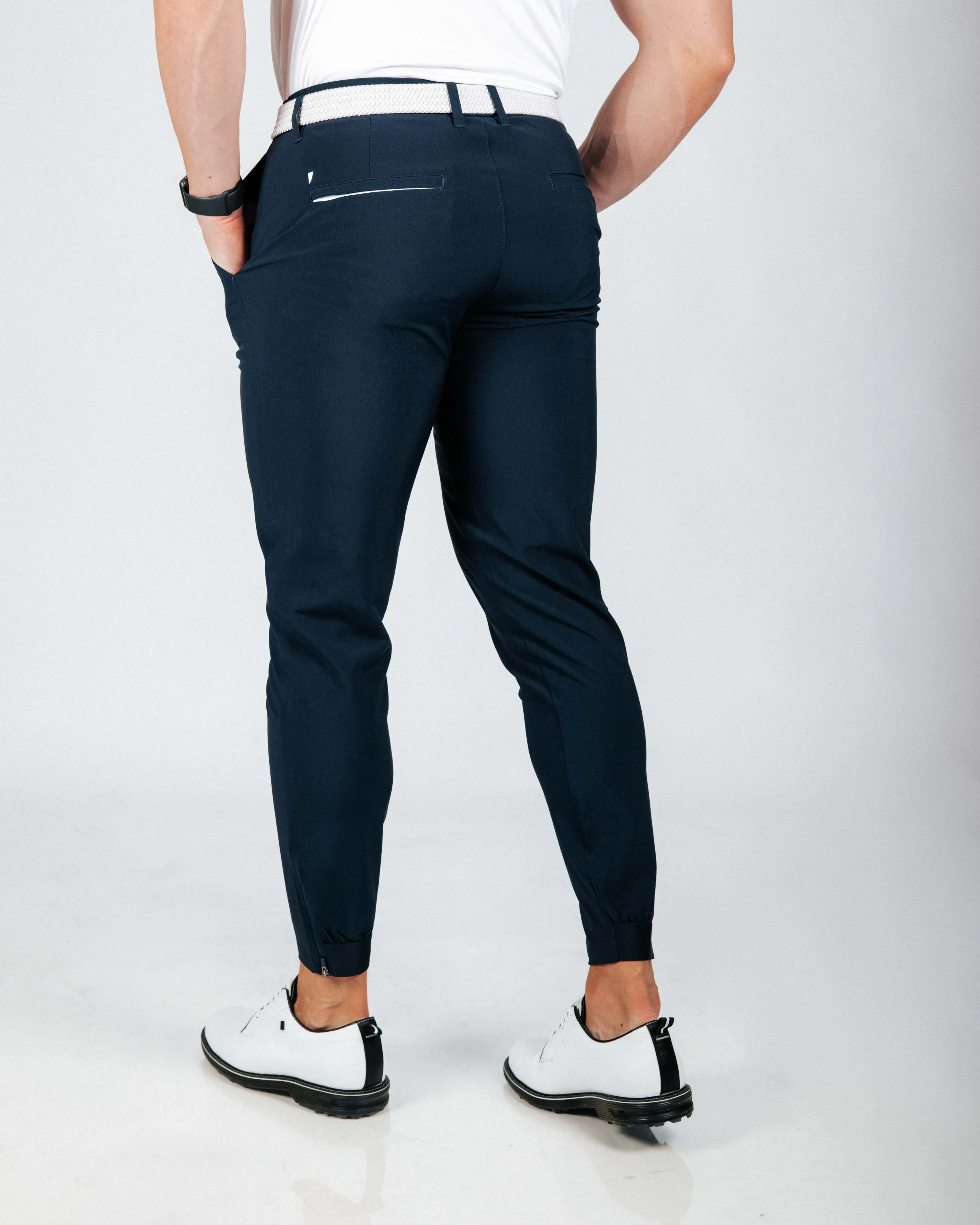 Men's Navy Blue Golf Jogger,Pants