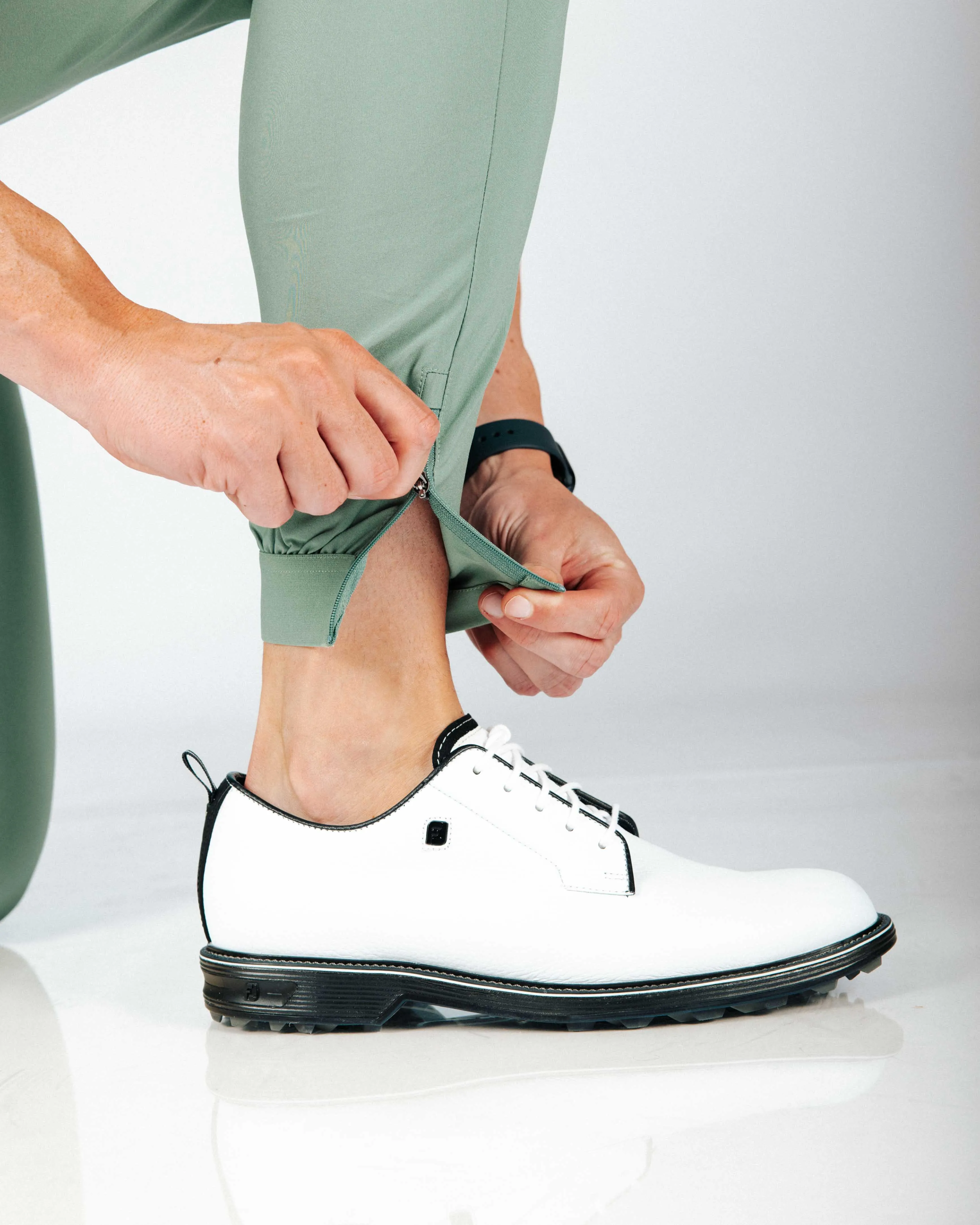 Men's Sage Green Golf Jogger,Pants
