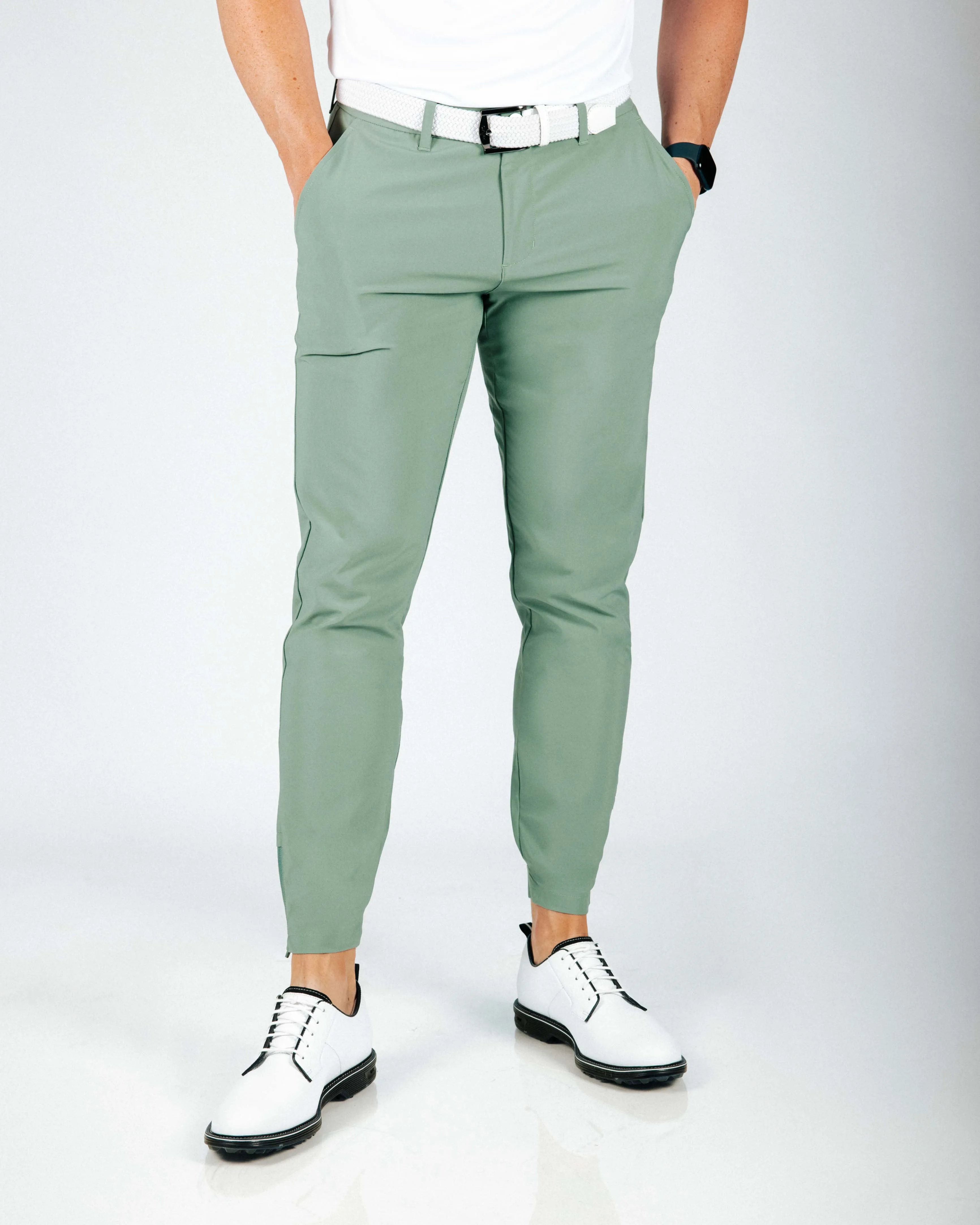 Men's Sage Green Golf Jogger,Pants