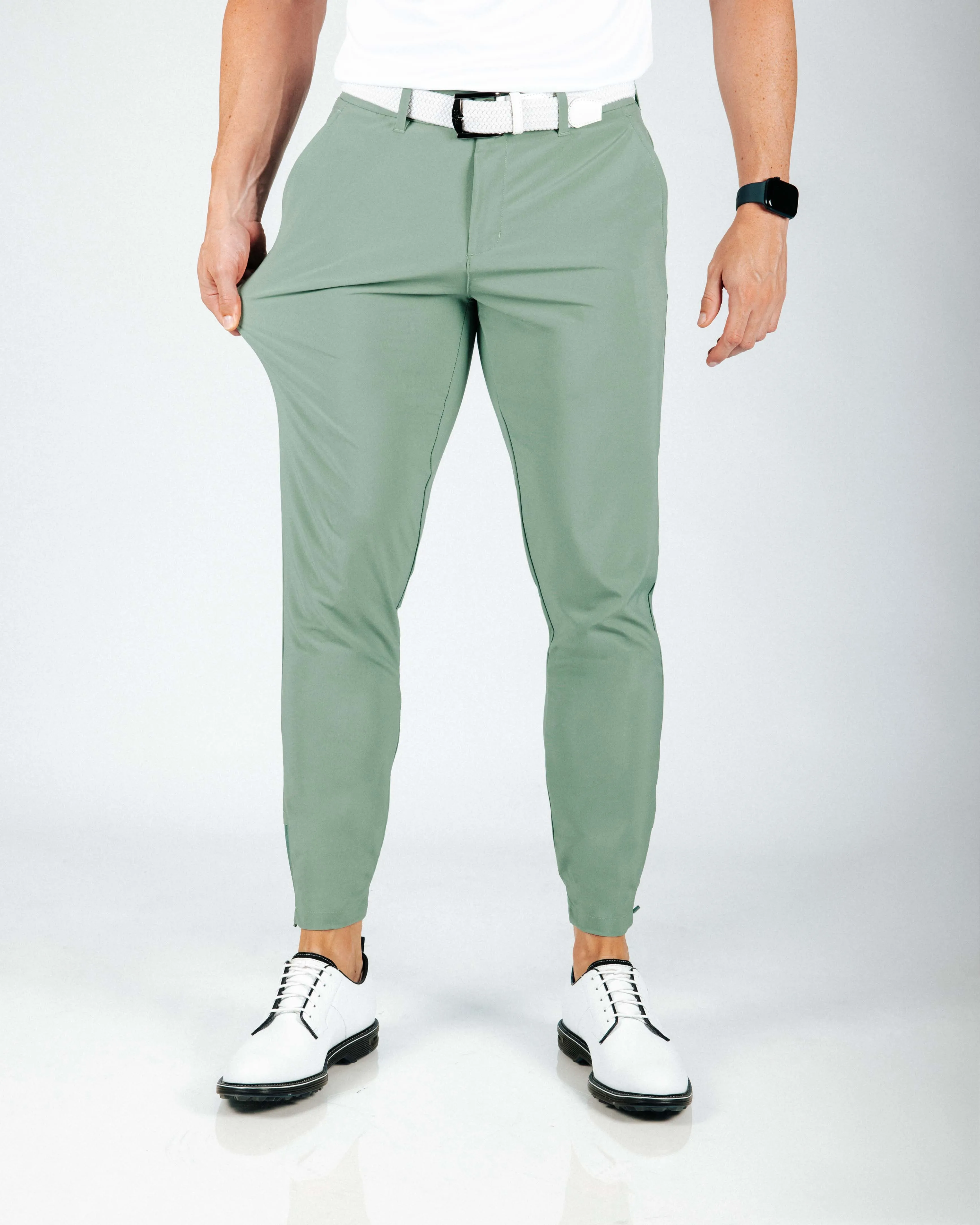 Men's Sage Green Golf Jogger,Pants