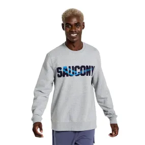 Men's Saucony Rested Crewneck,Top