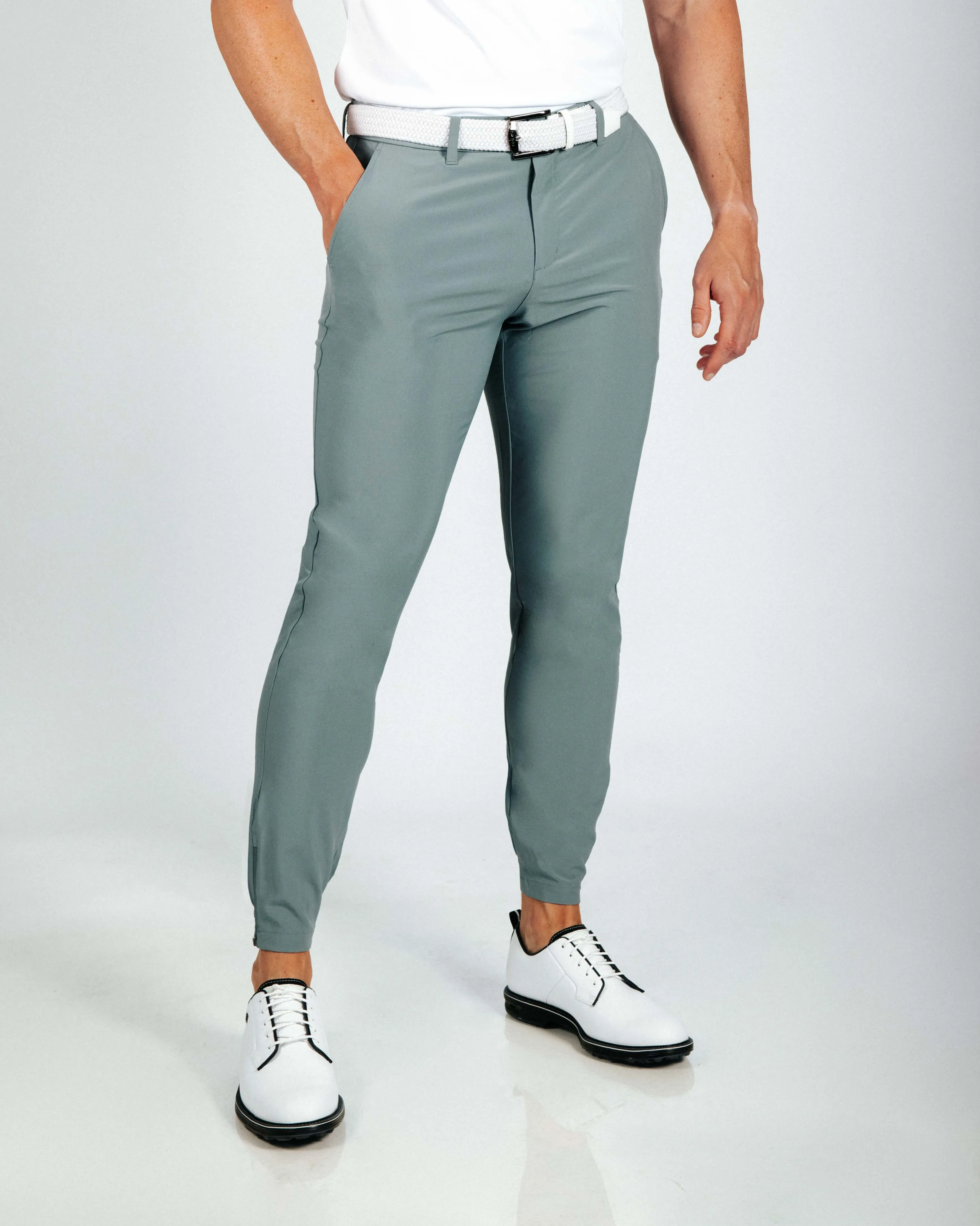 Men's Smoke Green Golf Jogger,Pants