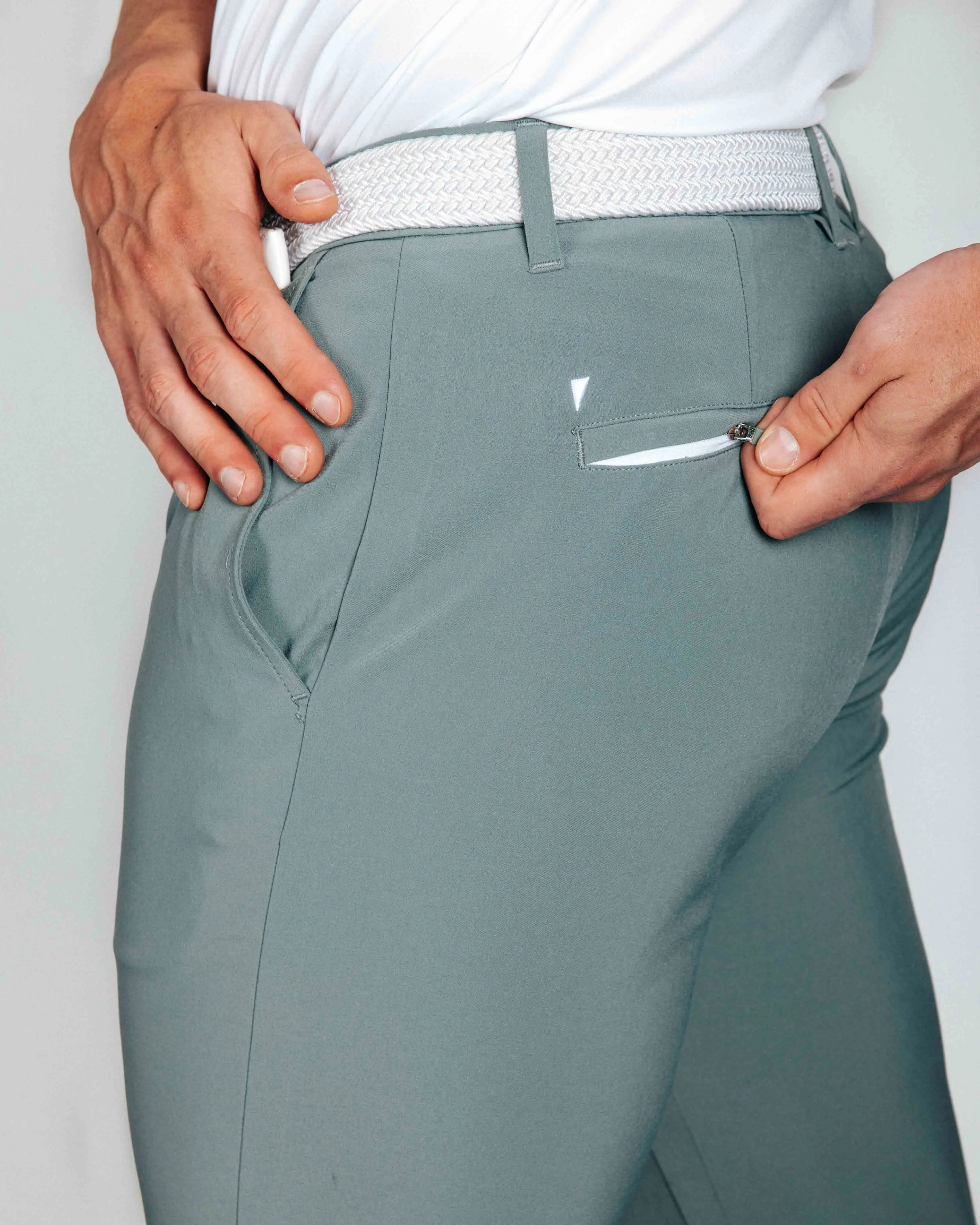 Men's Smoke Green Golf Jogger,Pants
