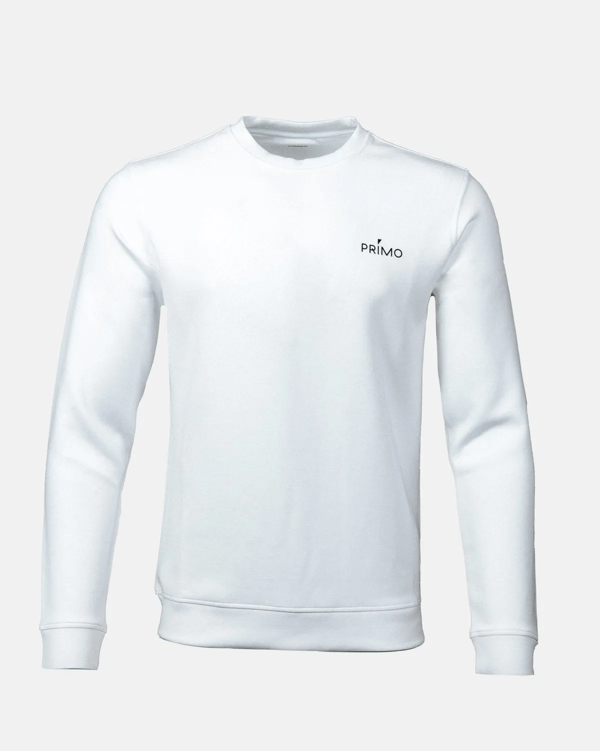 Men's White Golf Crew Neck,Men