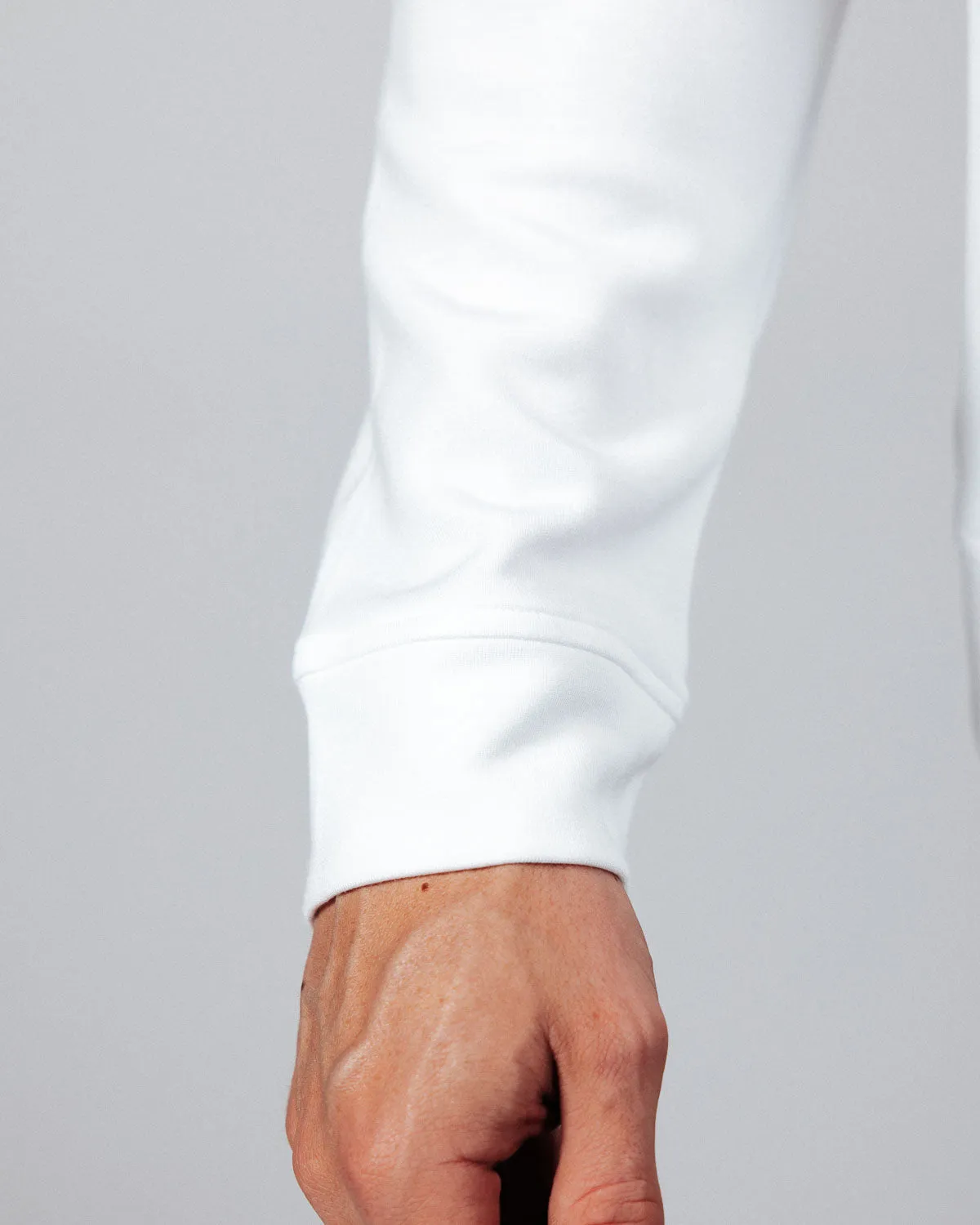 Men's White Golf Crew Neck,Men