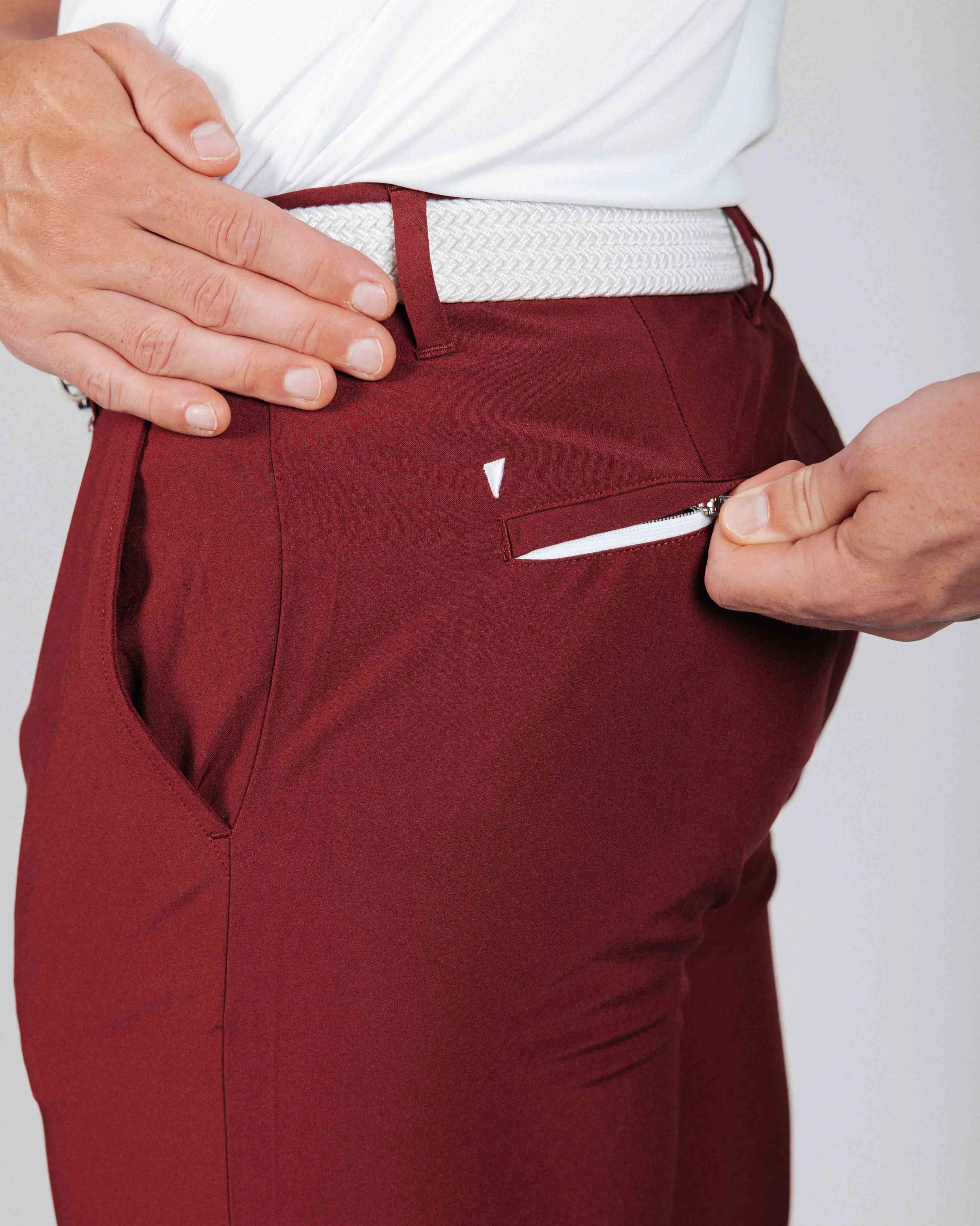 Men's Wine Golf Jogger,Pants