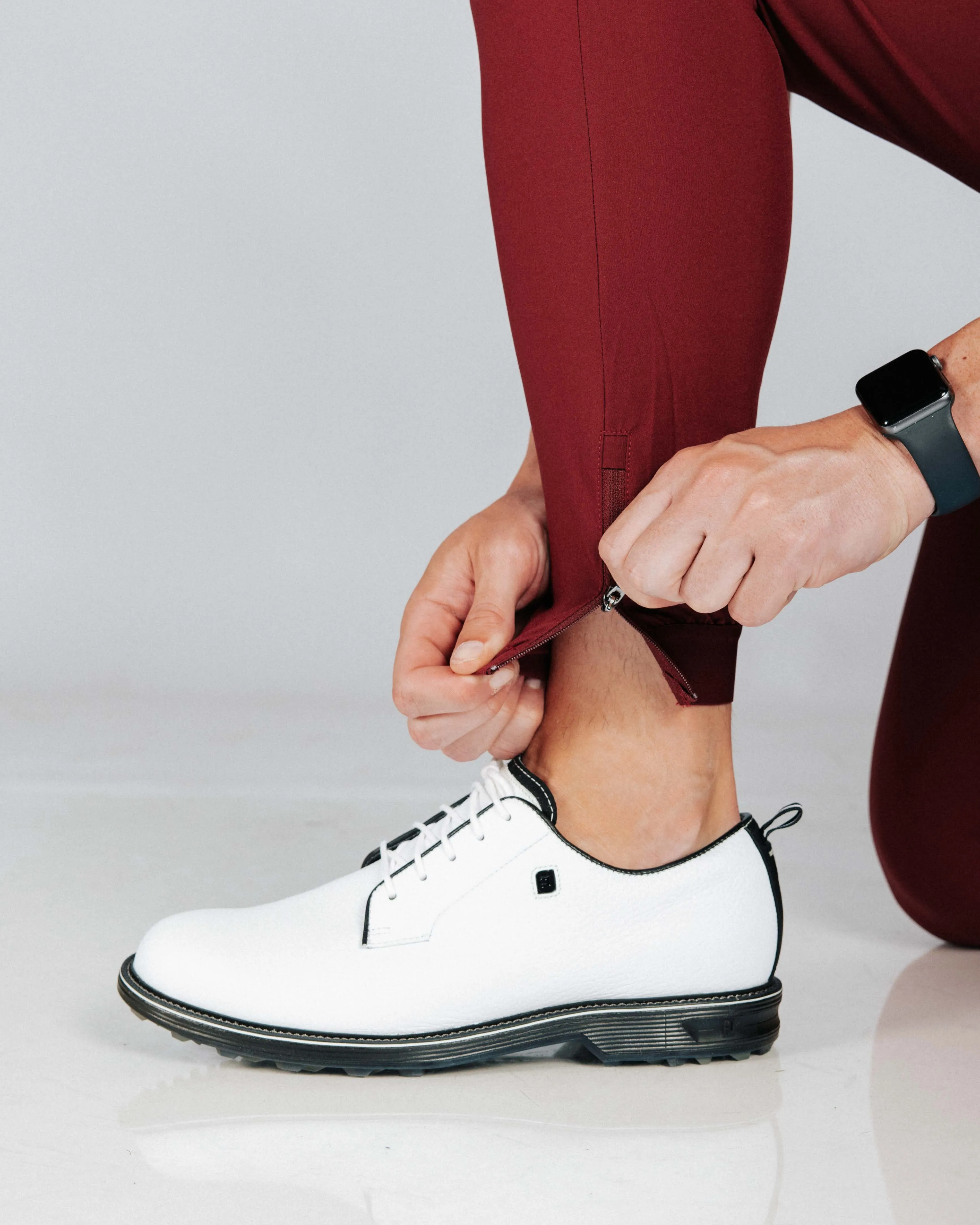 Men's Wine Golf Jogger,Pants