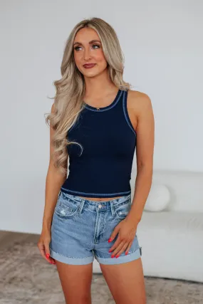 Messa Ribbed Tank,Women Tank