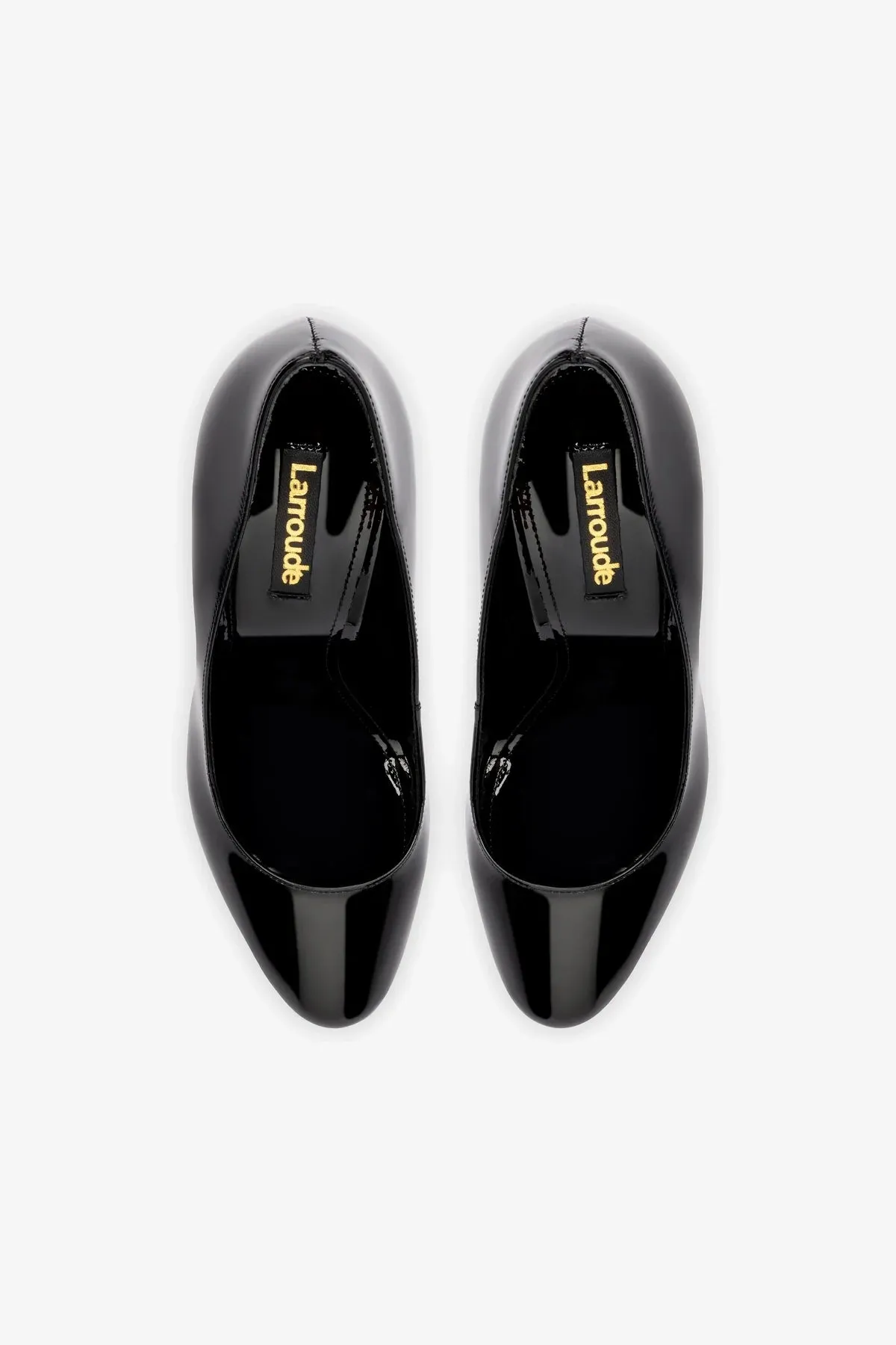 Michelle Pump In Black Patent Leather,Women Heel
