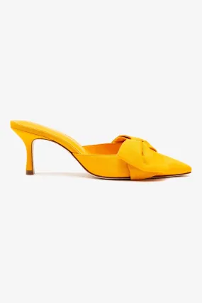 Mini Elle Pump in Mango Fabric,Women Heel