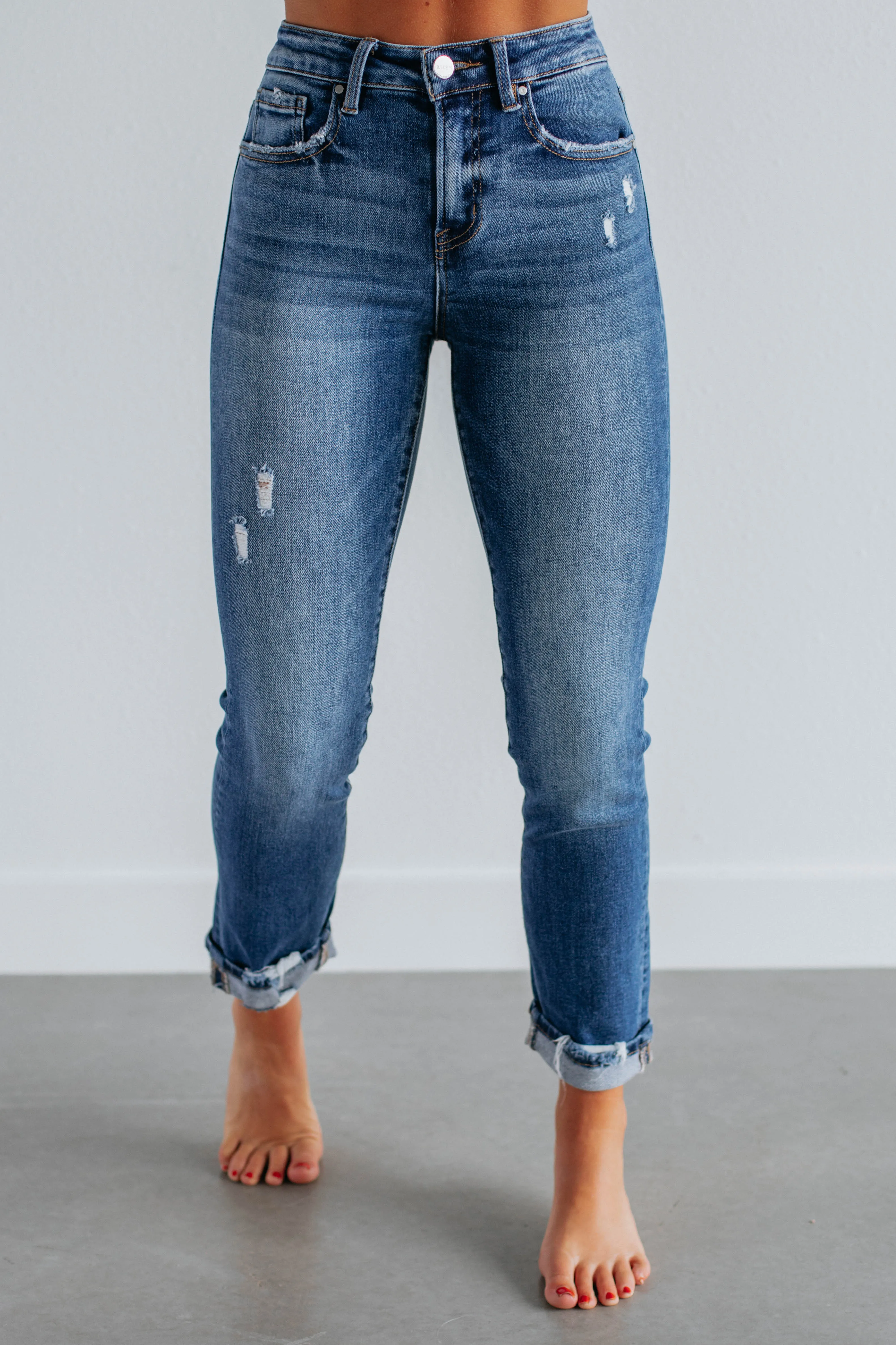 Monica Risen Jeans - Dark Wash,Jeans Women