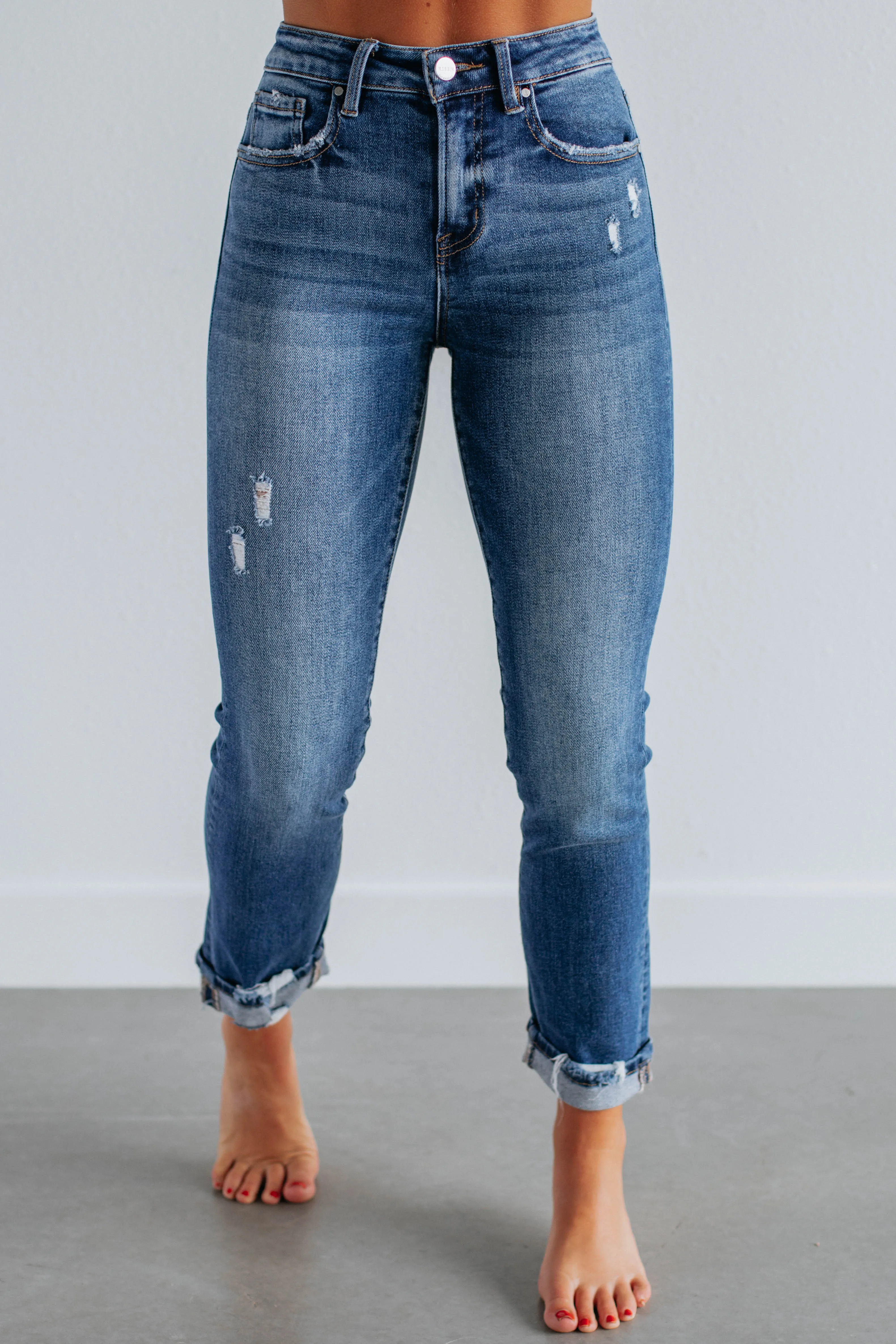 Monica Risen Jeans - Dark Wash,Jeans Women