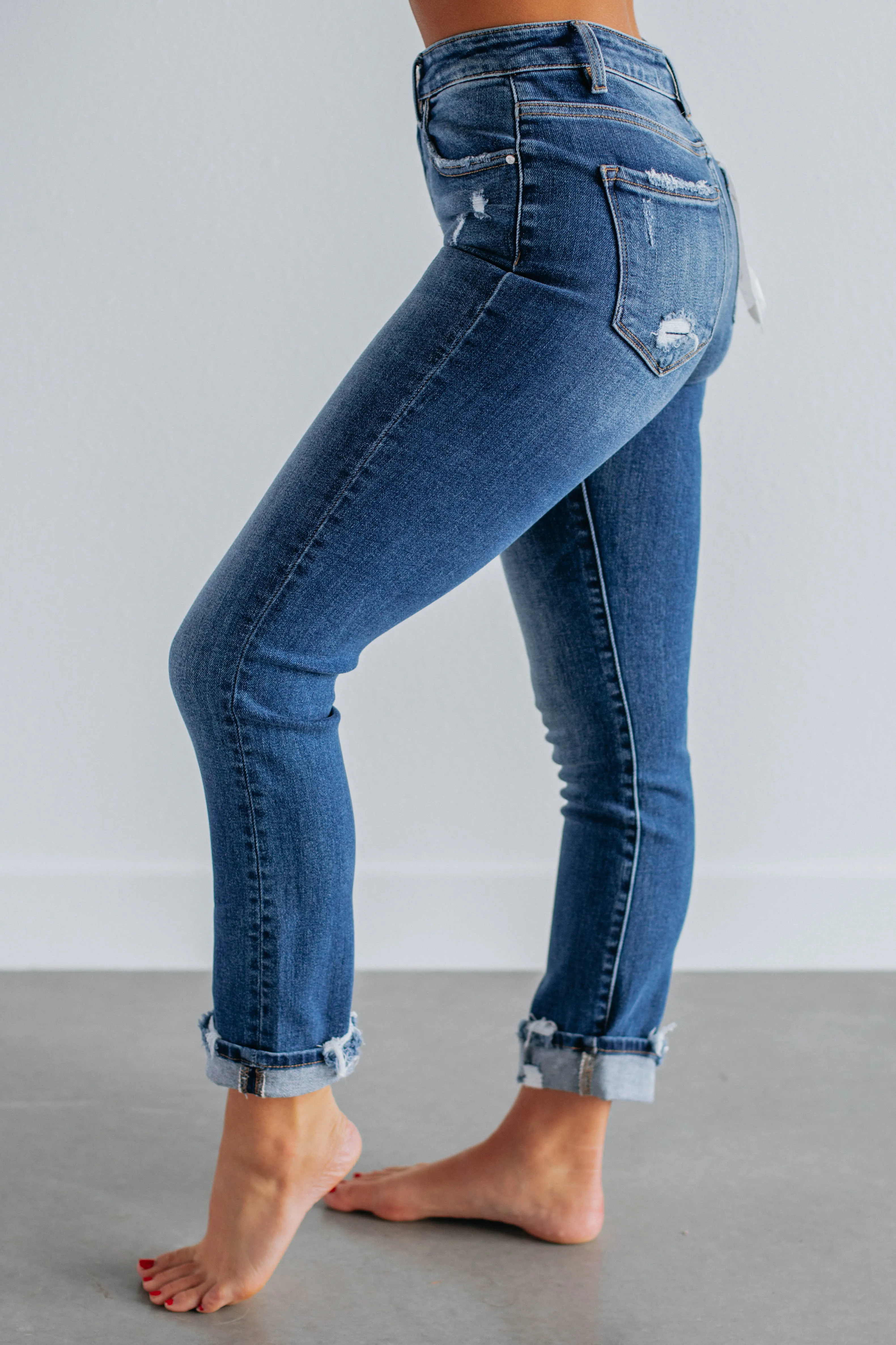 Monica Risen Jeans - Dark Wash,Jeans Women