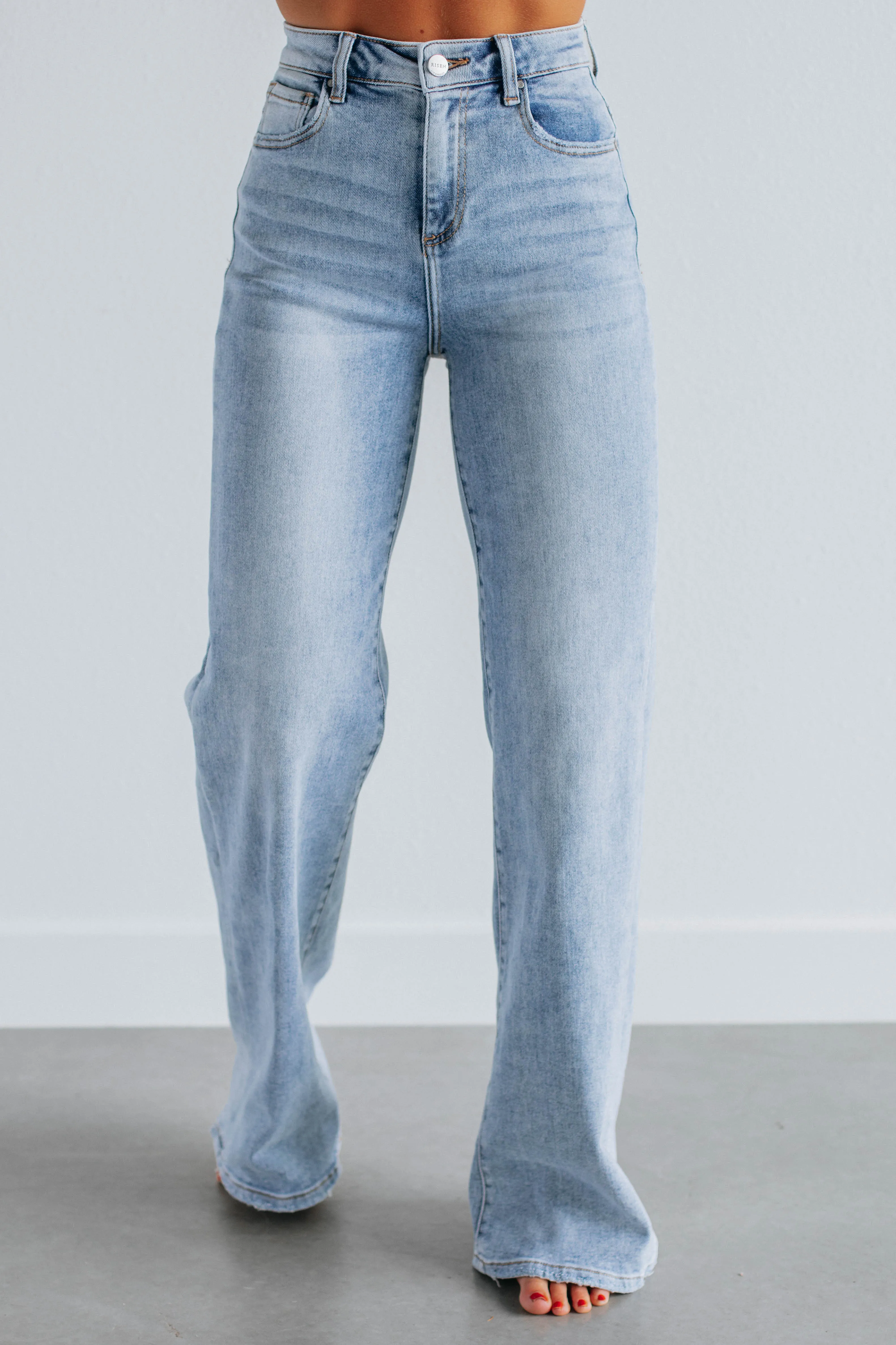 Montana Risen Jeans - Light Wash,Jeans Women