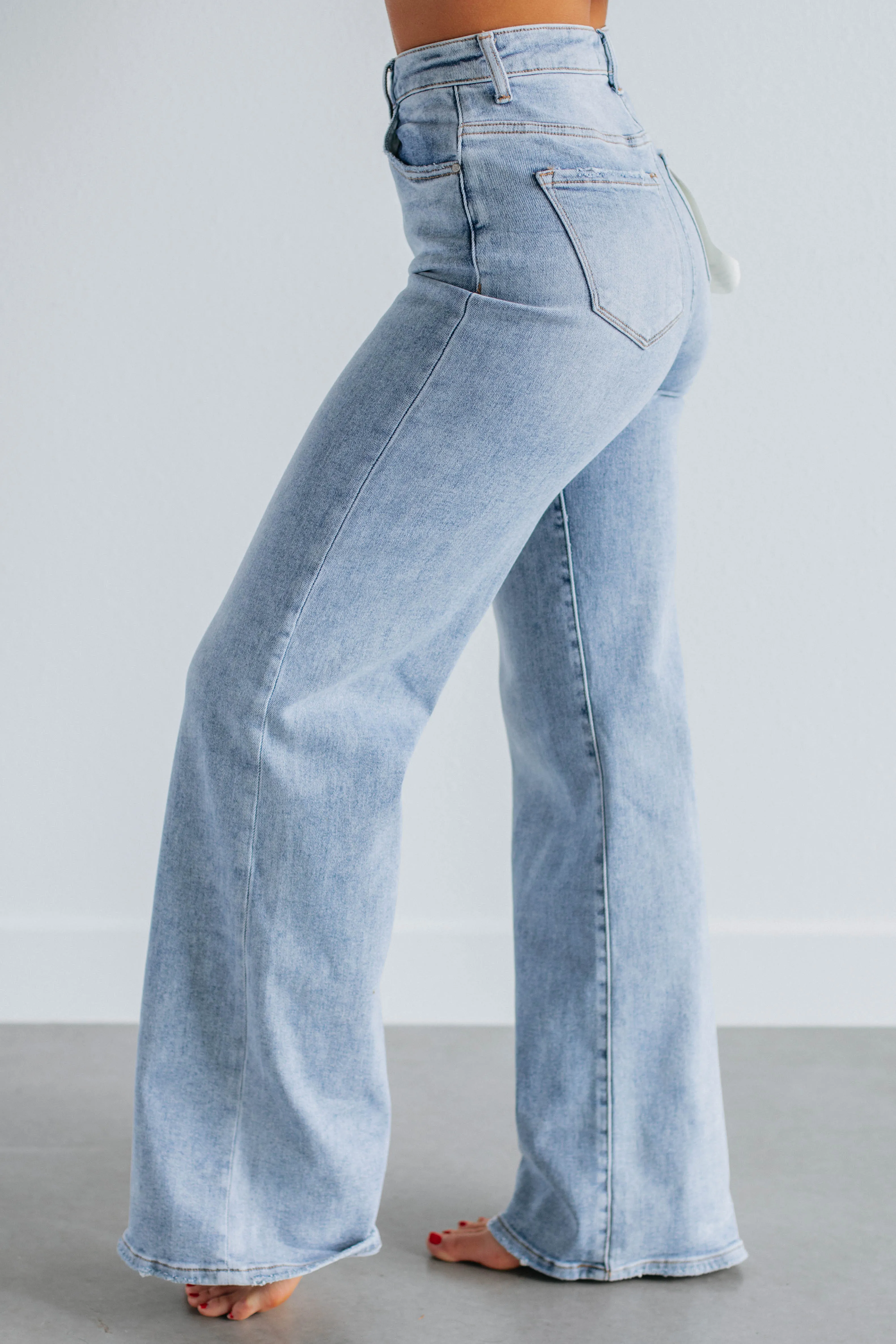 Montana Risen Jeans - Light Wash,Jeans Women
