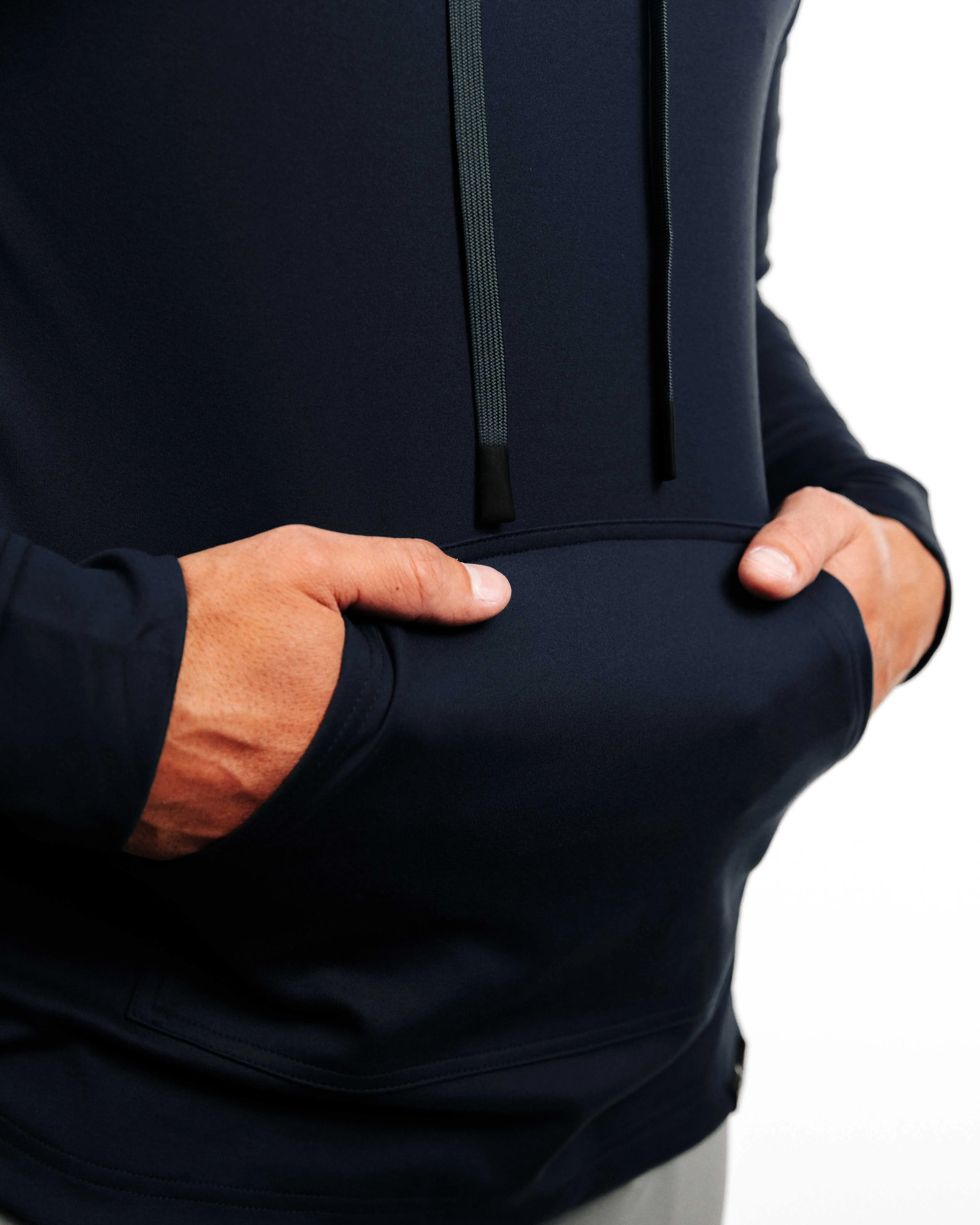 Navy Golf Hoodie,Men