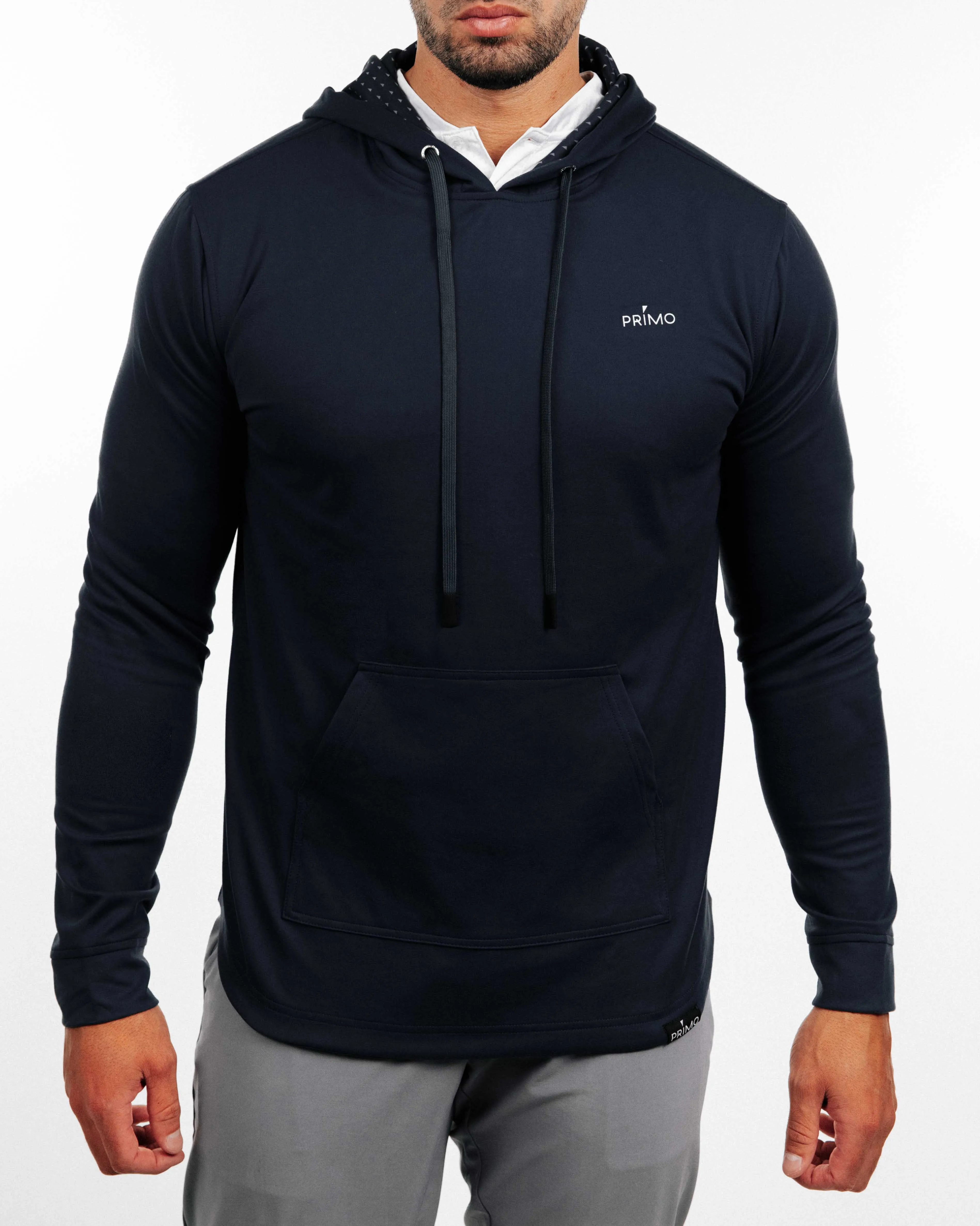 Navy Golf Hoodie,Men