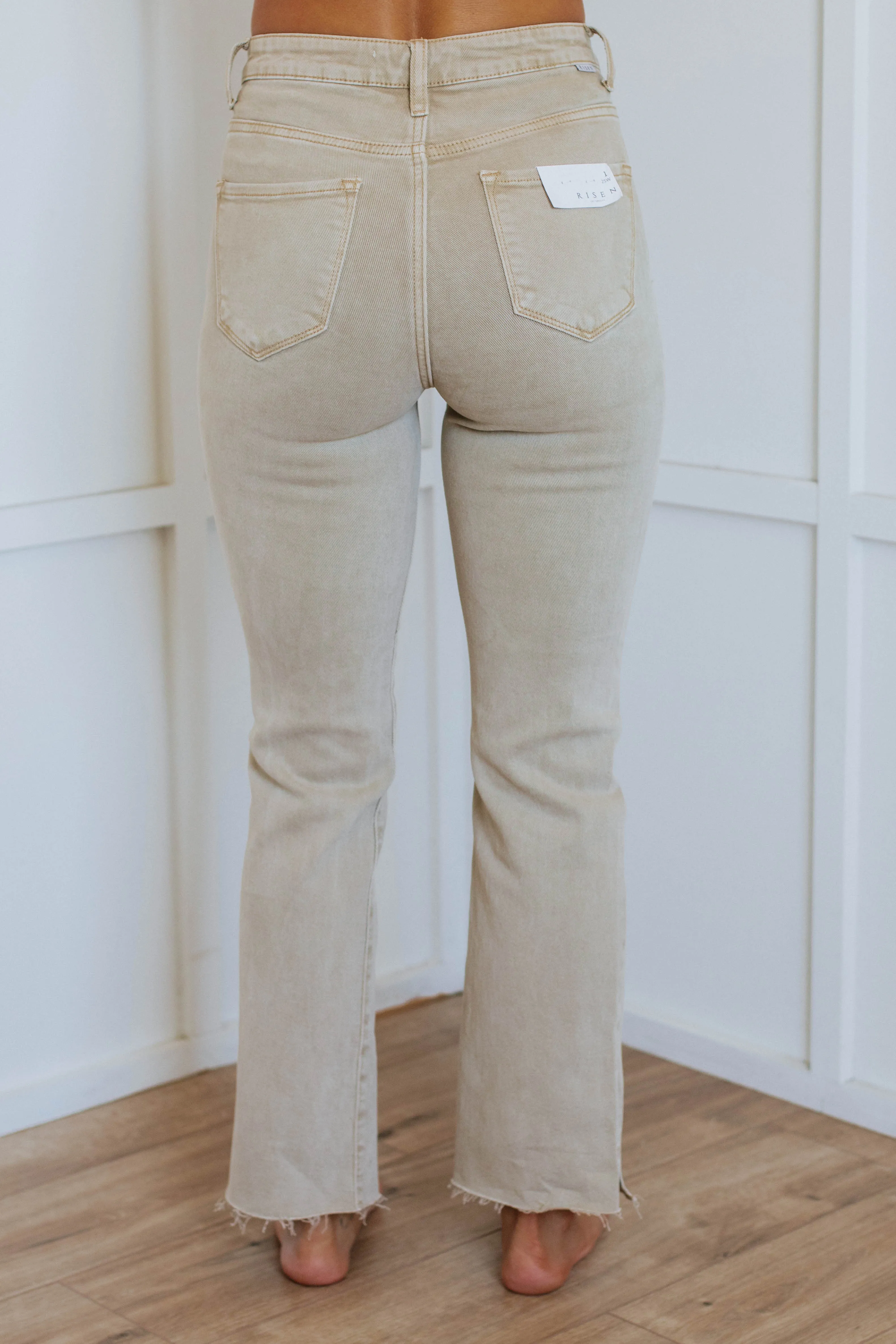 Nayla Risen Jeans - Sand,Jeans Women