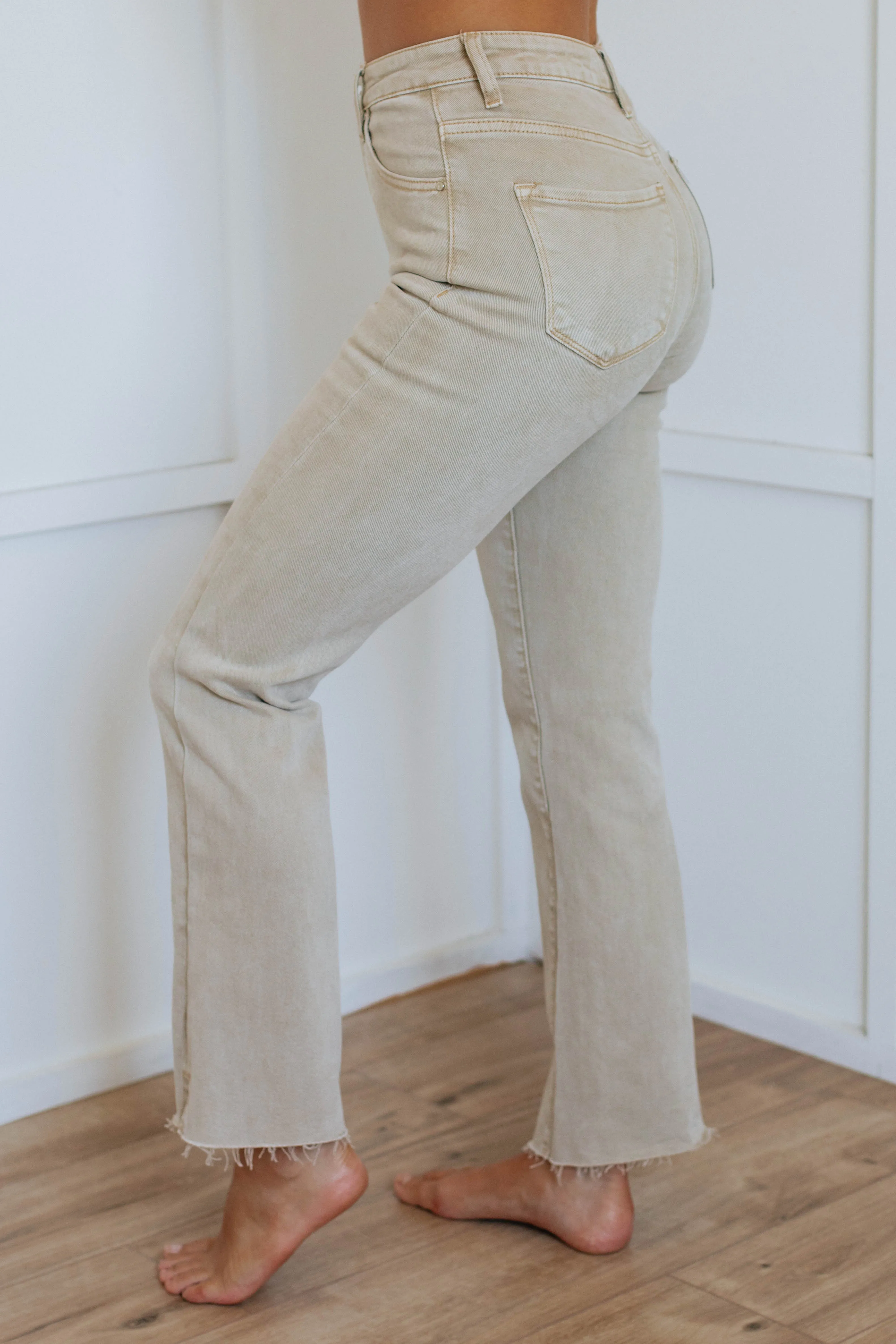 Nayla Risen Jeans - Sand,Jeans Women