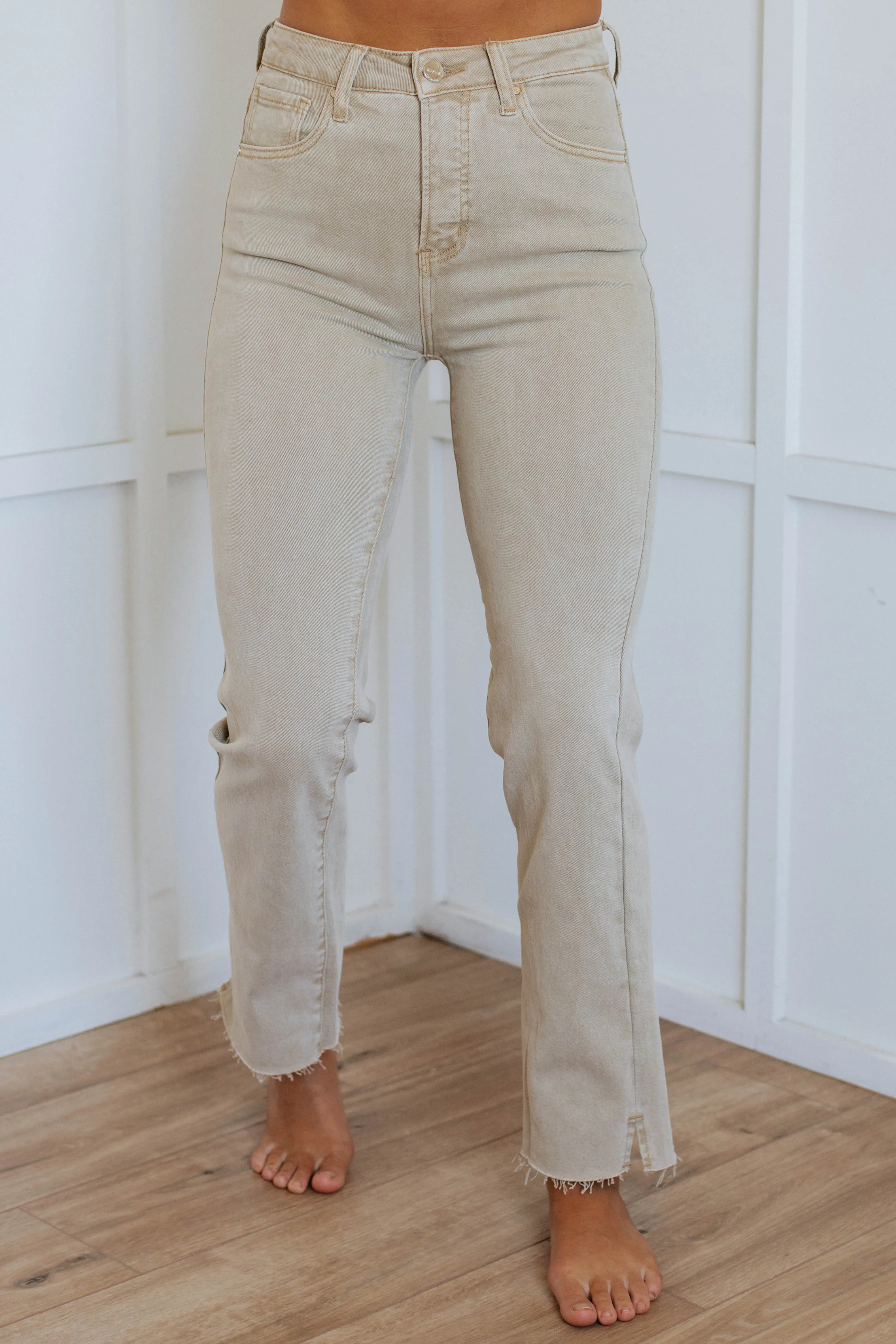 Nayla Risen Jeans - Sand,Jeans Women
