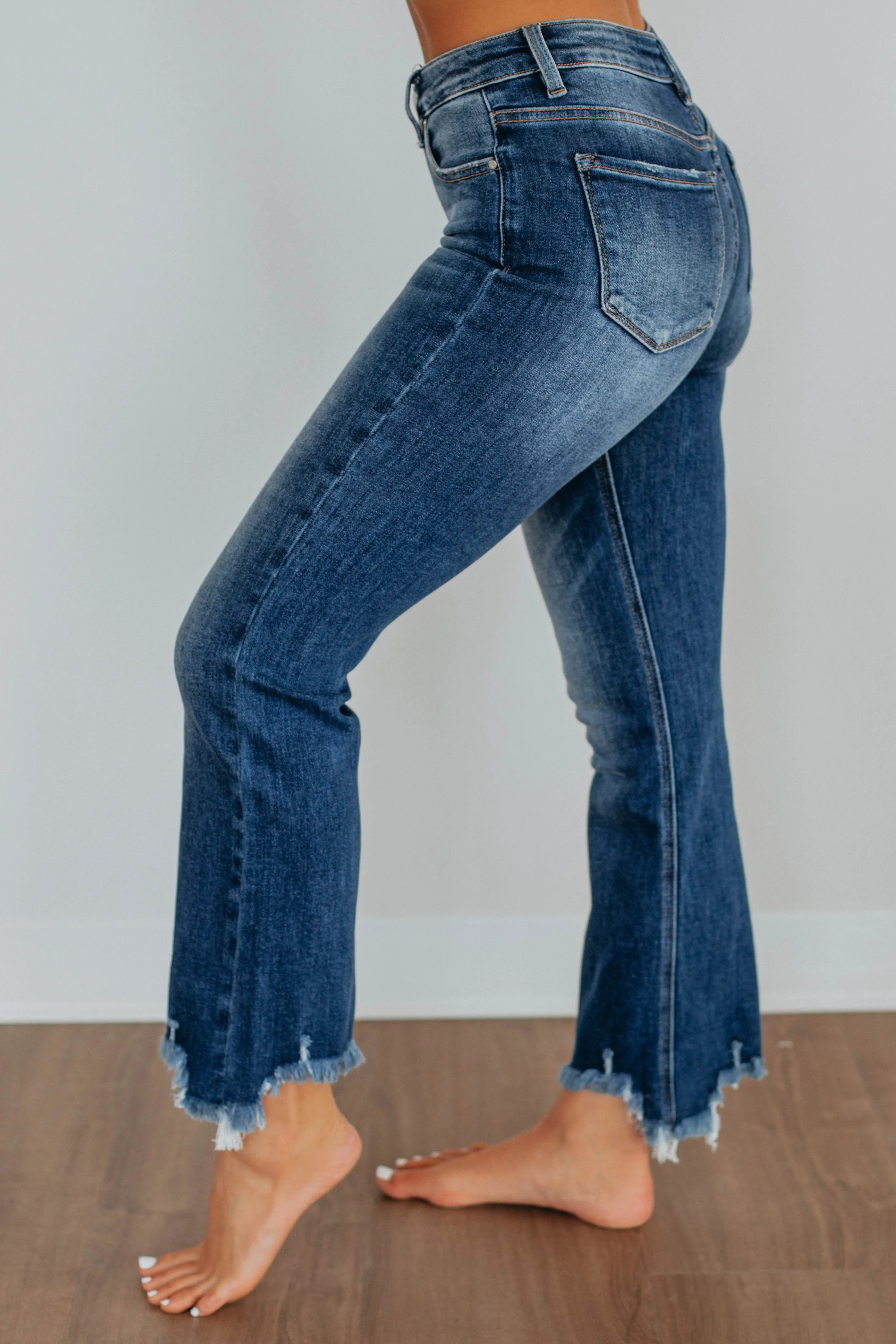 Neona Risen Jeans - Dark Wash,Jeans Women
