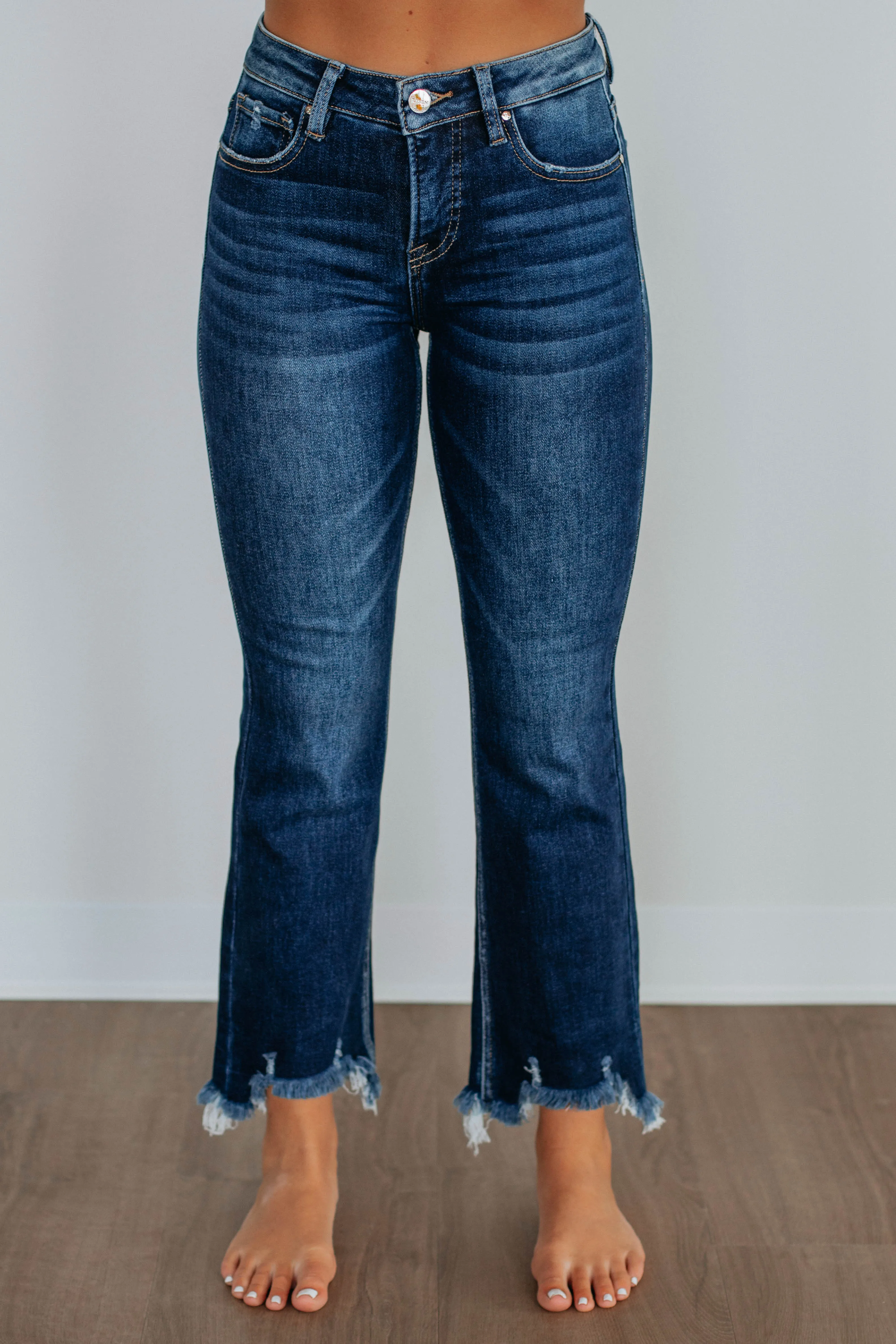 Neona Risen Jeans - Deep Blue,Jeans Women