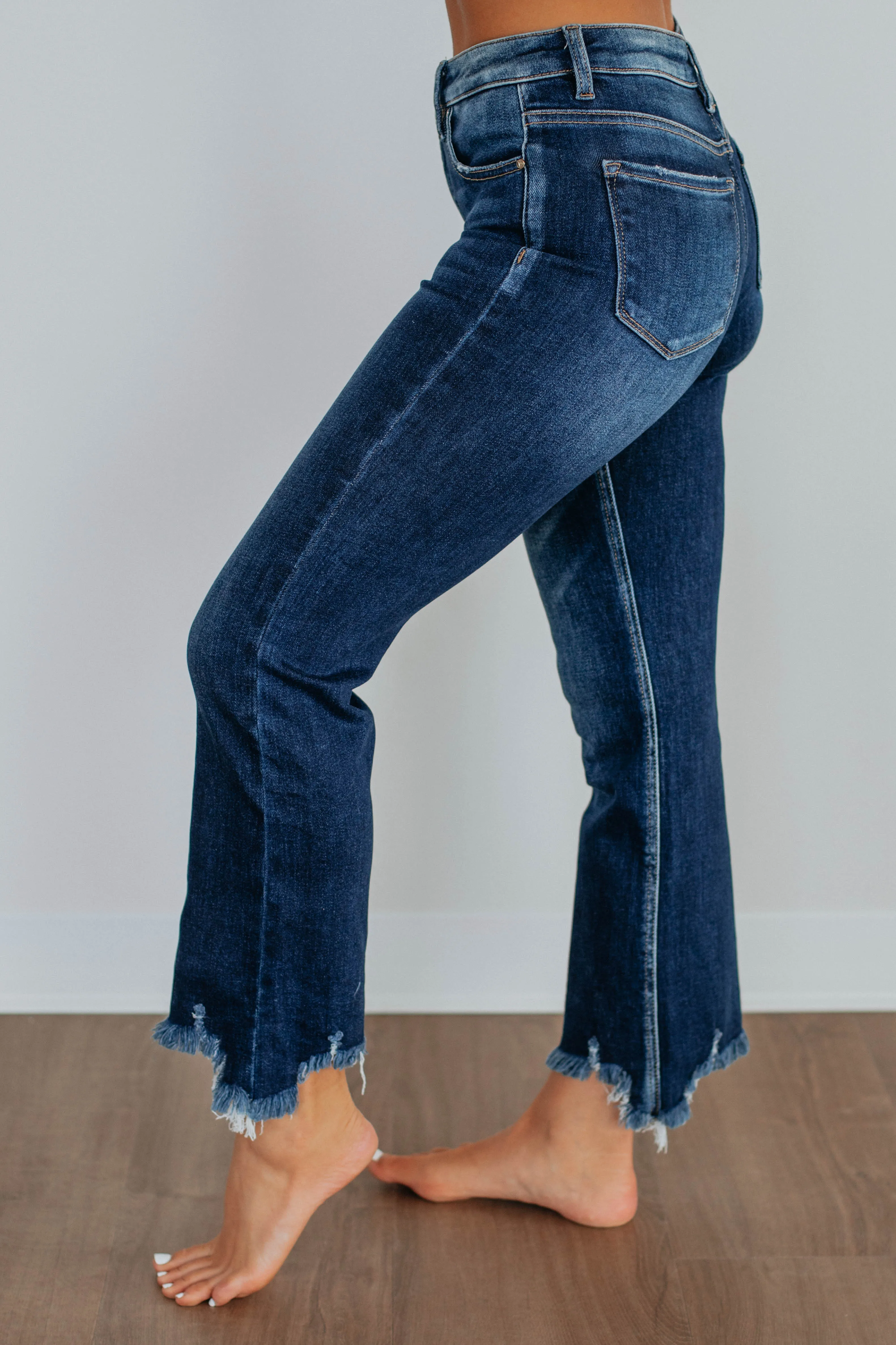 Neona Risen Jeans - Deep Blue,Jeans Women