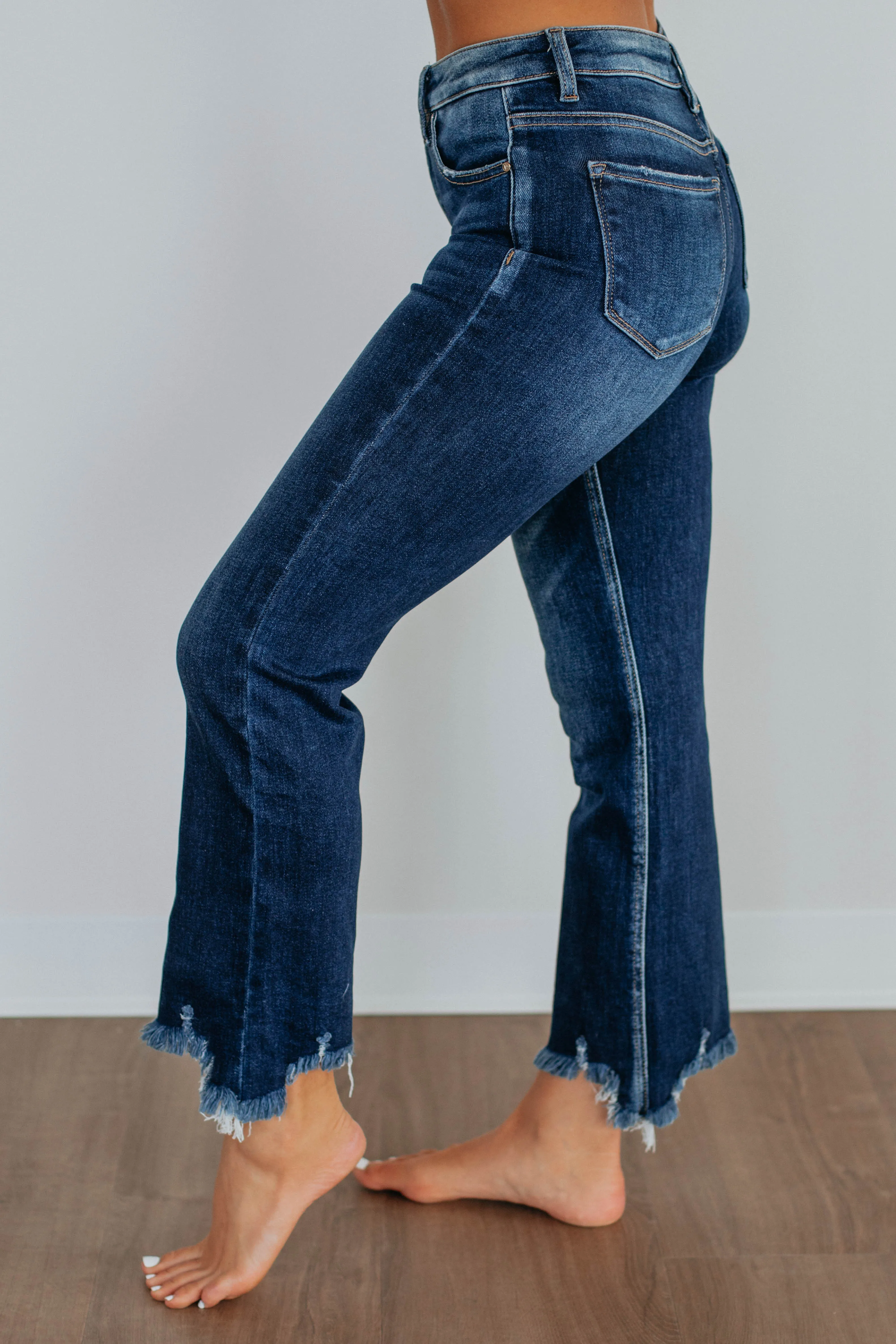Neona Risen Jeans - Deep Blue,Jeans Women