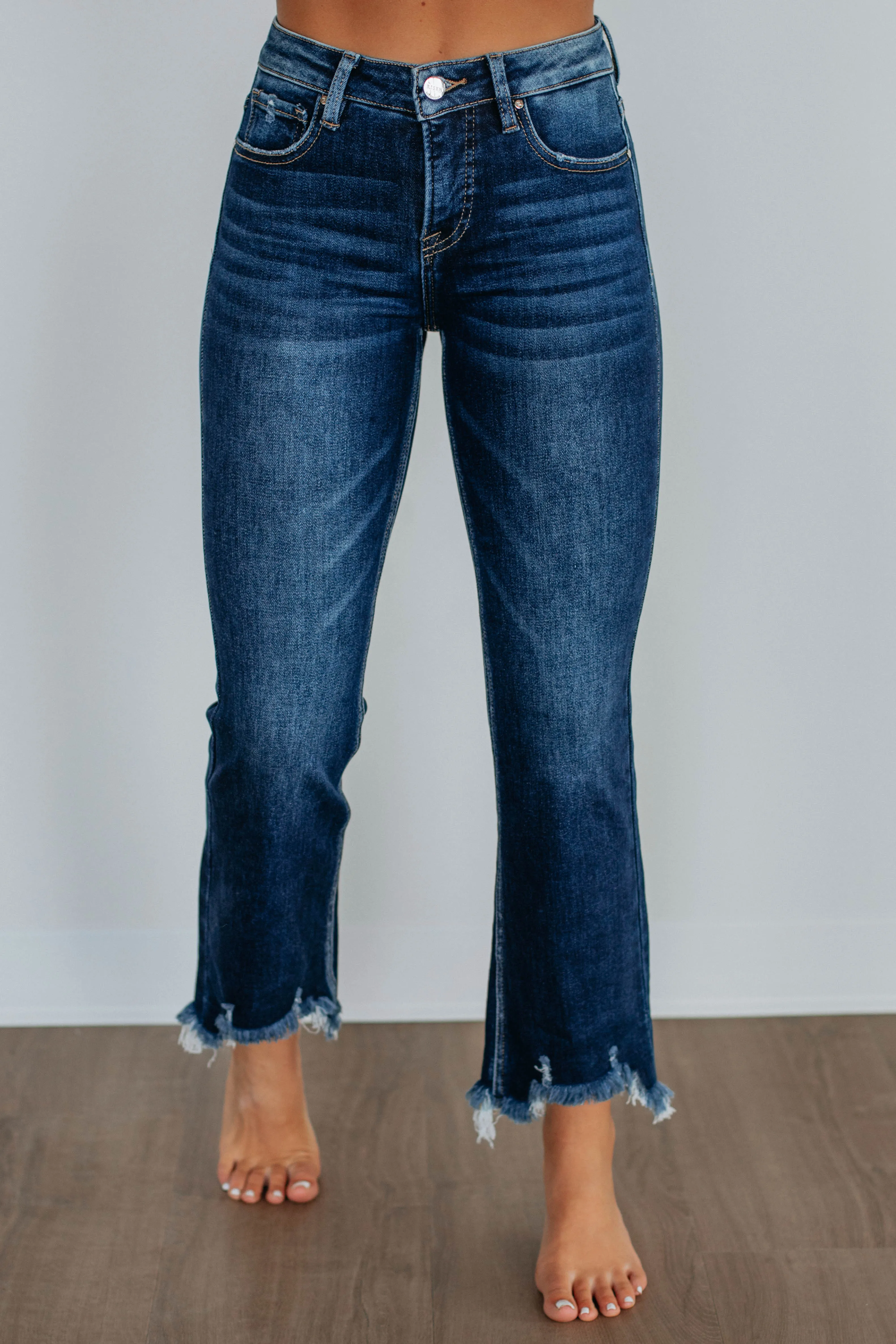 Neona Risen Jeans - Deep Blue,Jeans Women