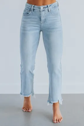 Neona Risen Jeans - Light Wash,Jeans Women